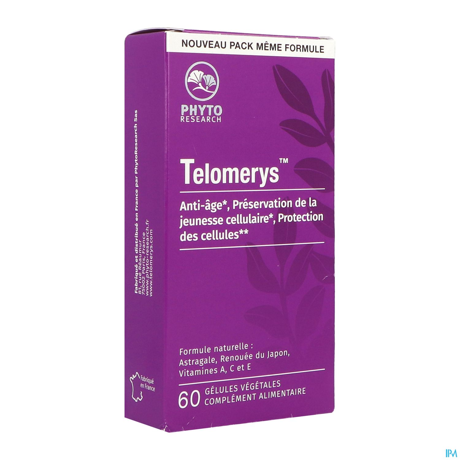 TELOMERYS GELUL VEG 60