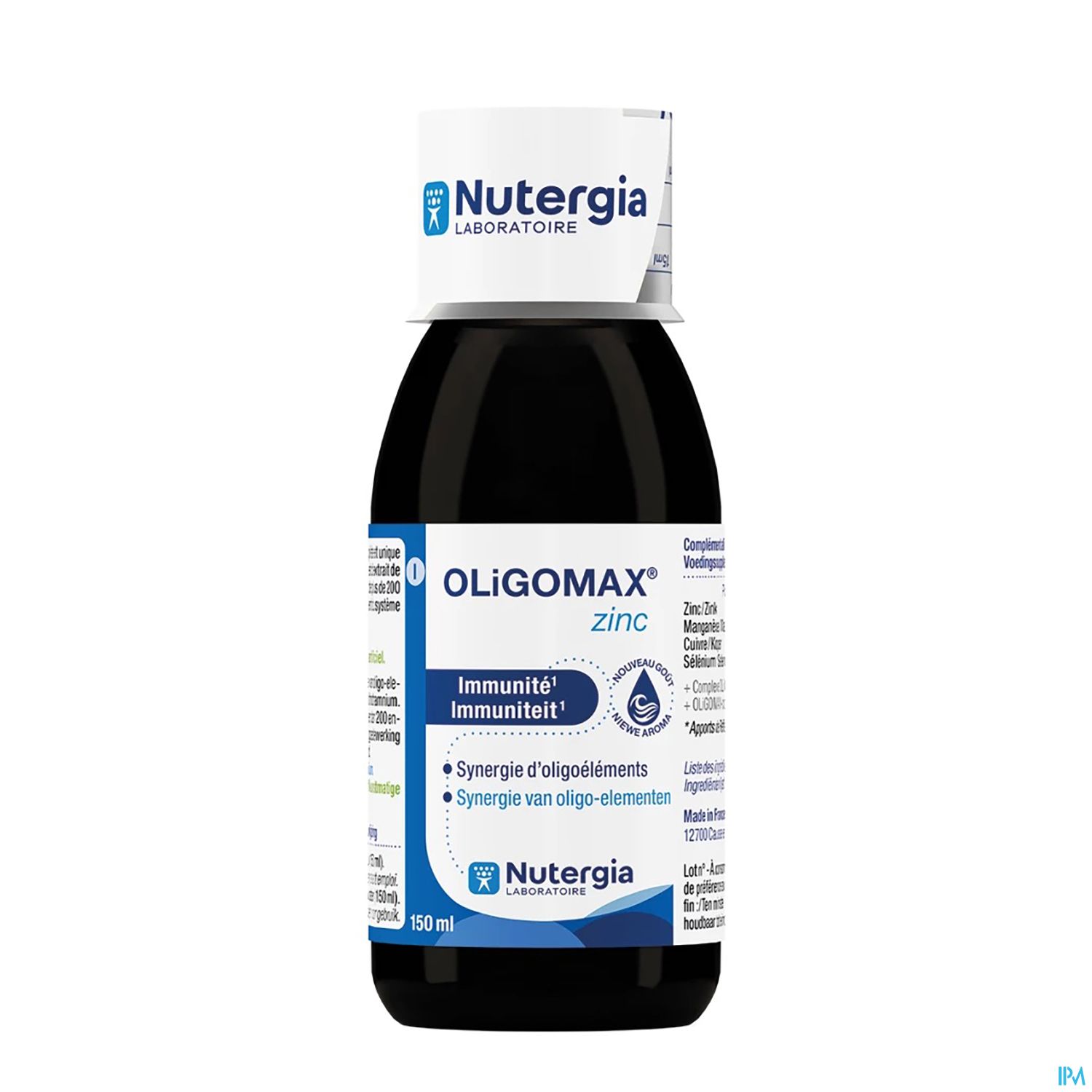 Nutergia Oligomax Zinc Solution Buvable 150ml