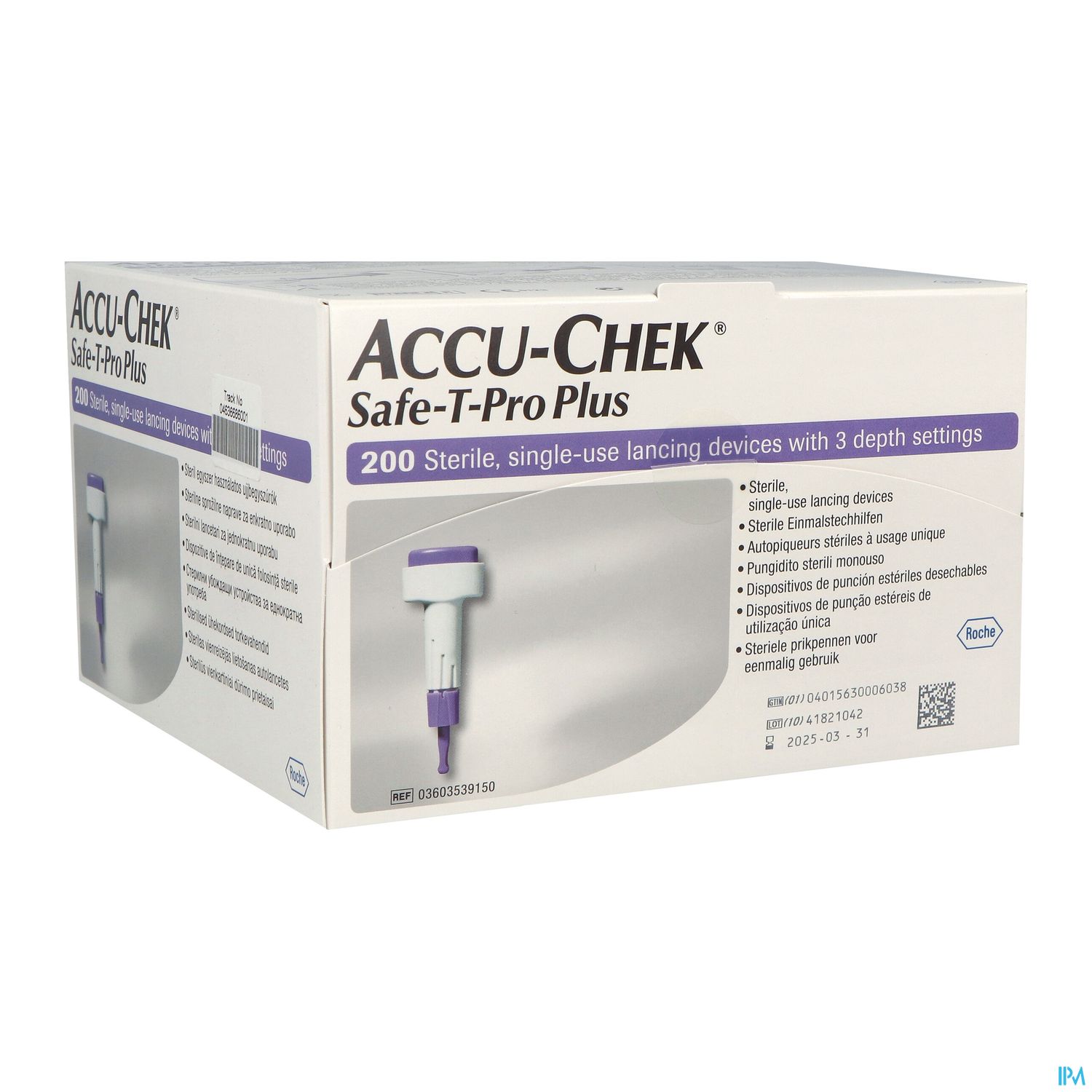 ACCU CHEK SAFE T PRO + AUTOPIQ200
