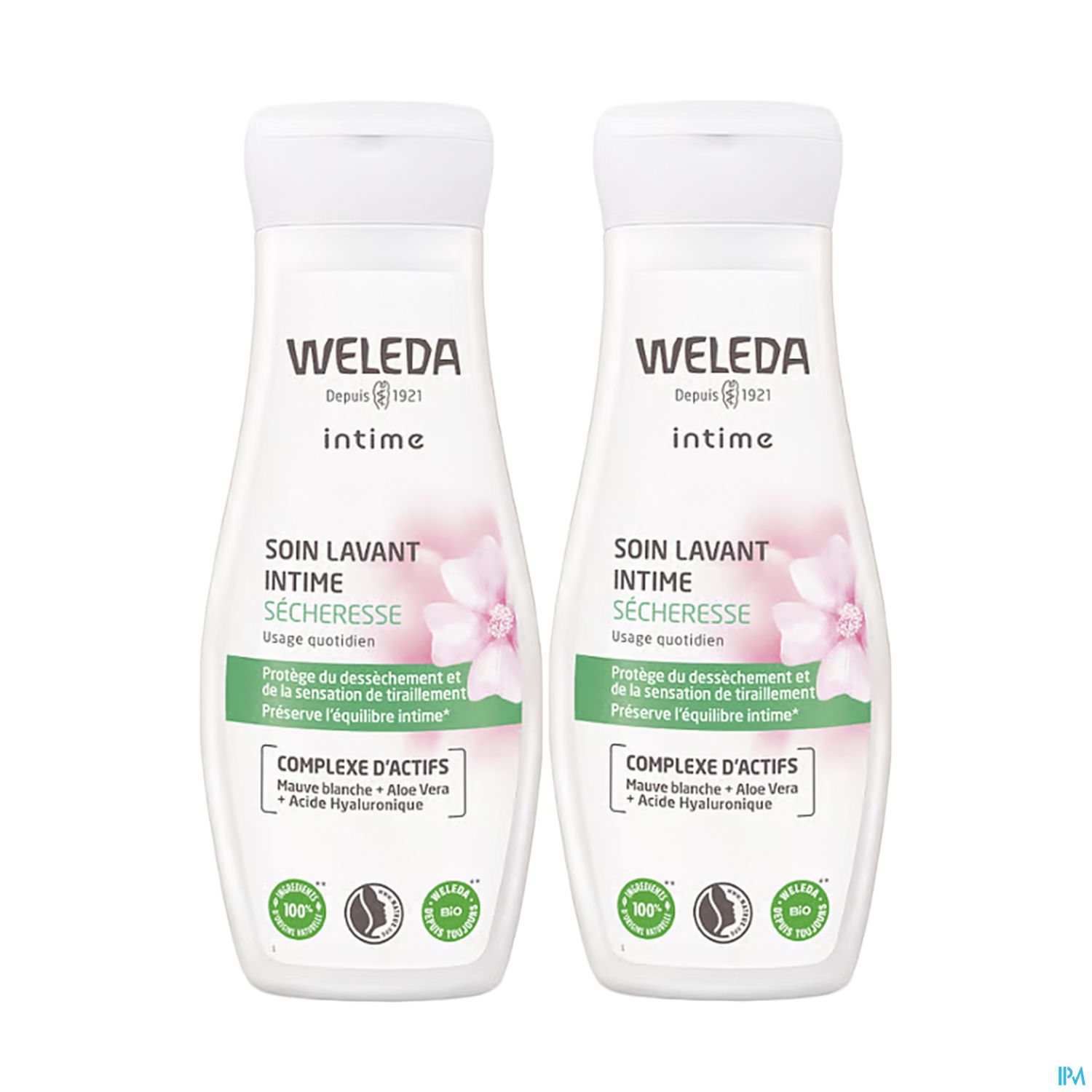 Weleda Soin Lavant Intime Secheresse 200ml X2