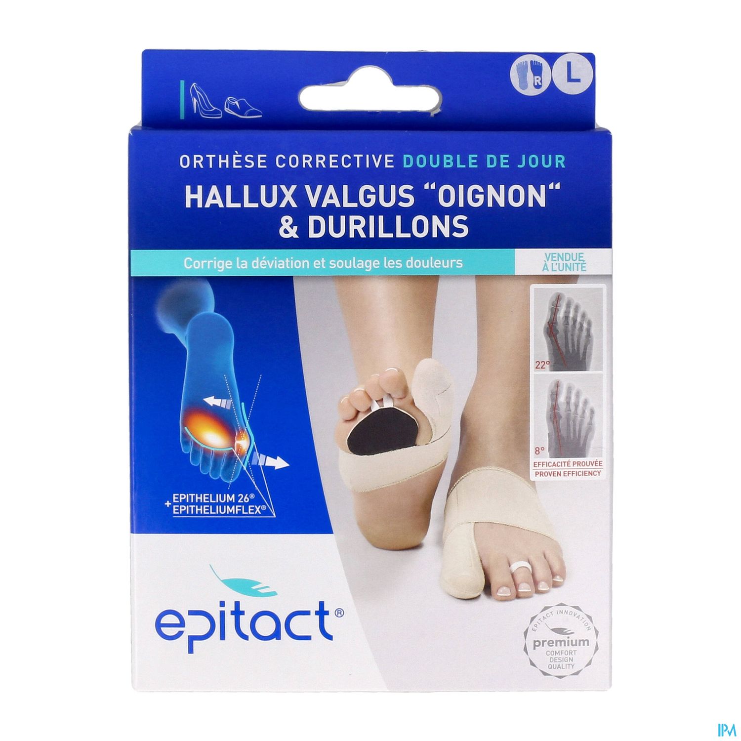 ORTH EPITACT HAL/VAL DBL P/DROIT L