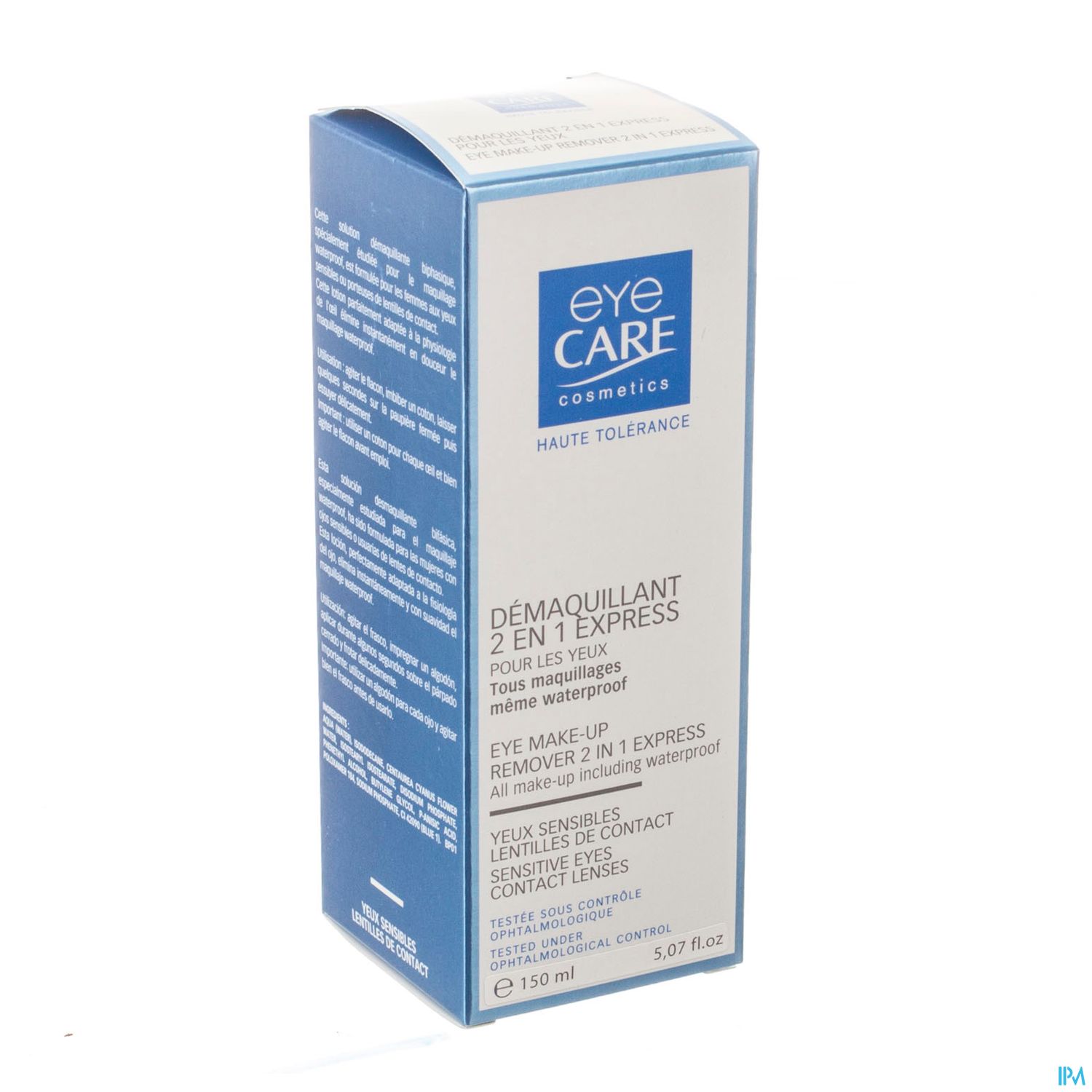 Eye Care Cosmetics Demaquillant 2 En 1 Express Yeux 150ml