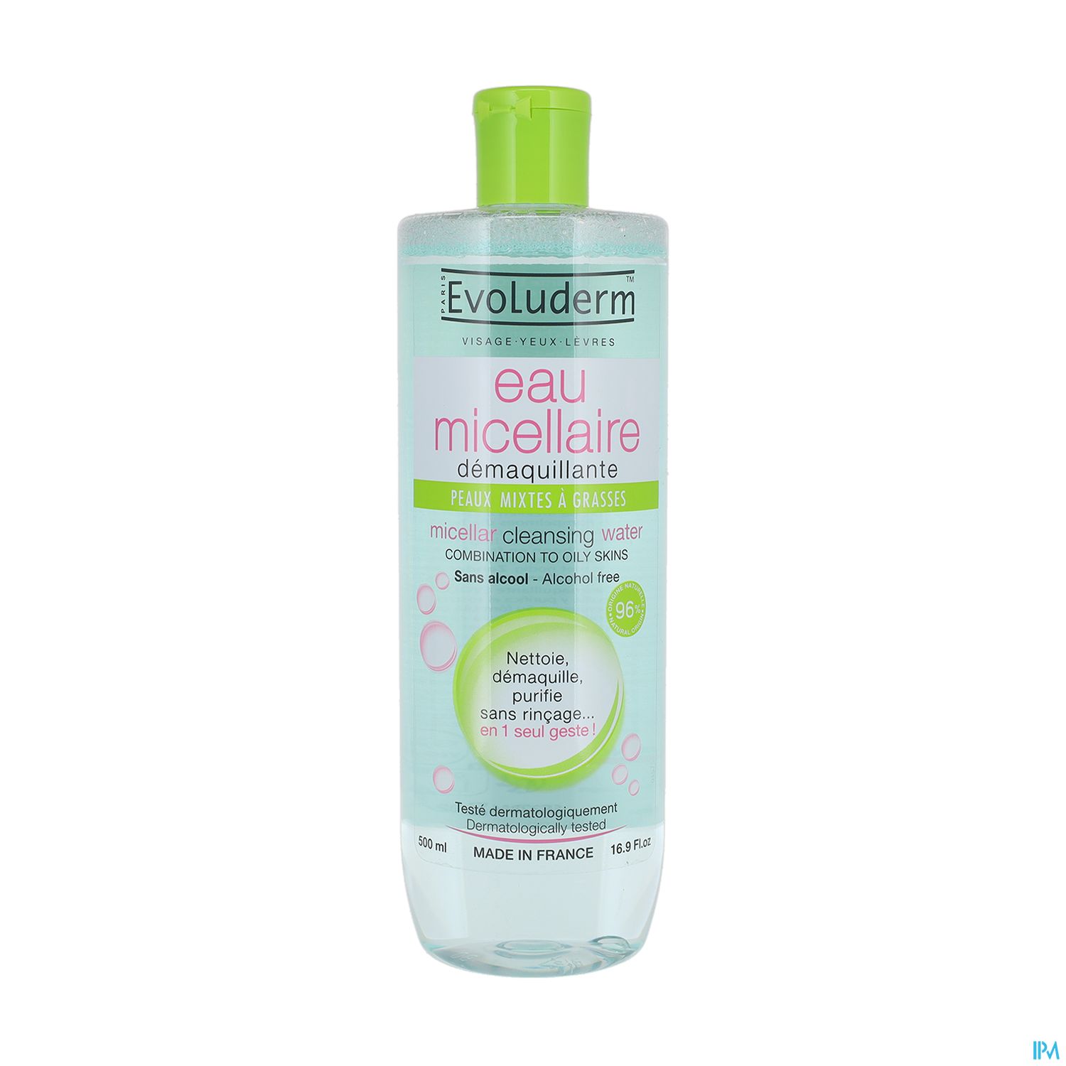 Evoluderm Eau Micellaire Pm 500ml