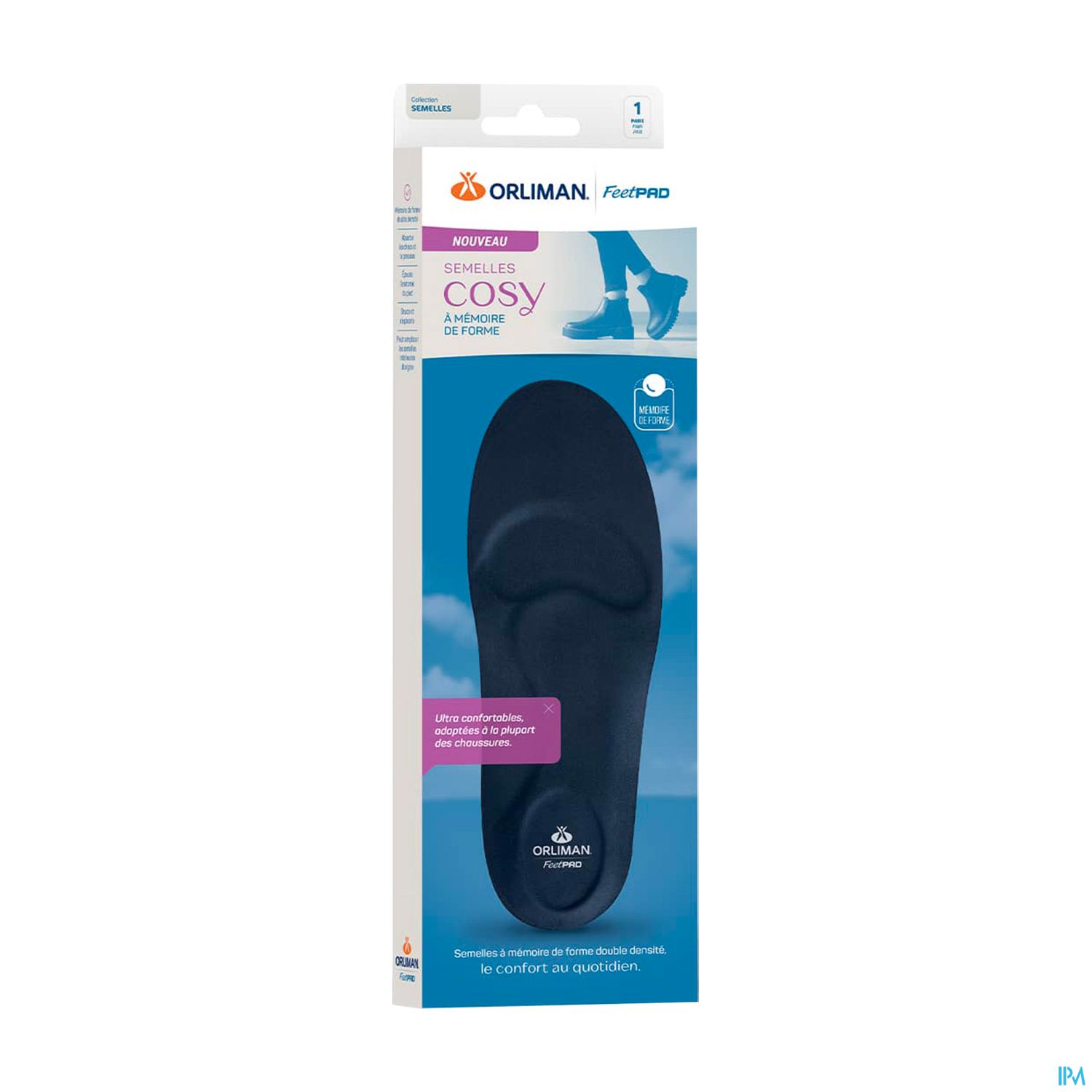 Orliman Feetpad Semelle Cosy A Memoire De Forme P37/38
