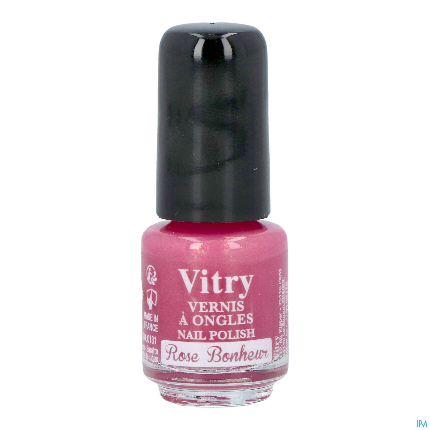 Vitry Vernis Ongles Rose Bonheur Mini 4ml