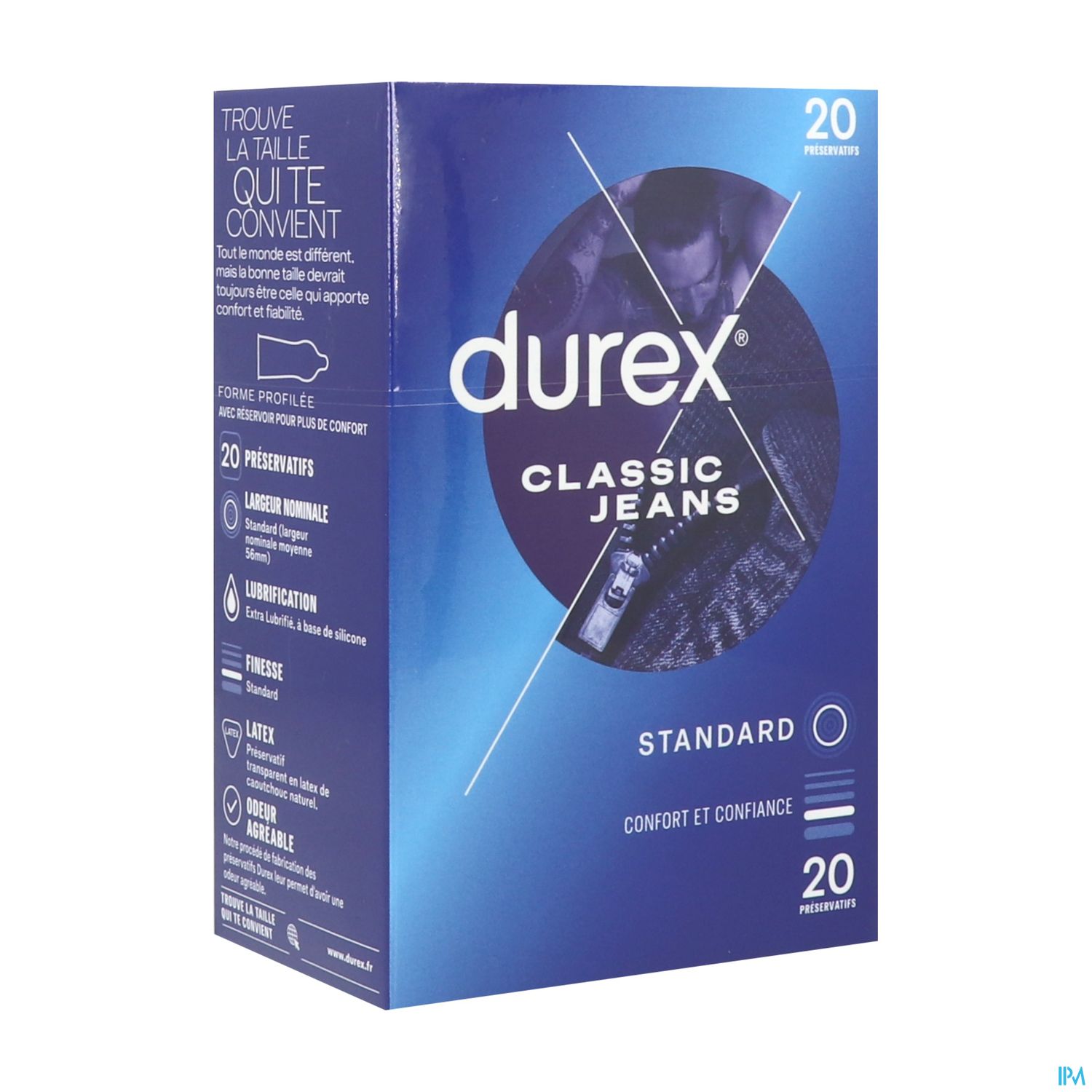 PRESERV DUREX CLASSIC JEANS X20