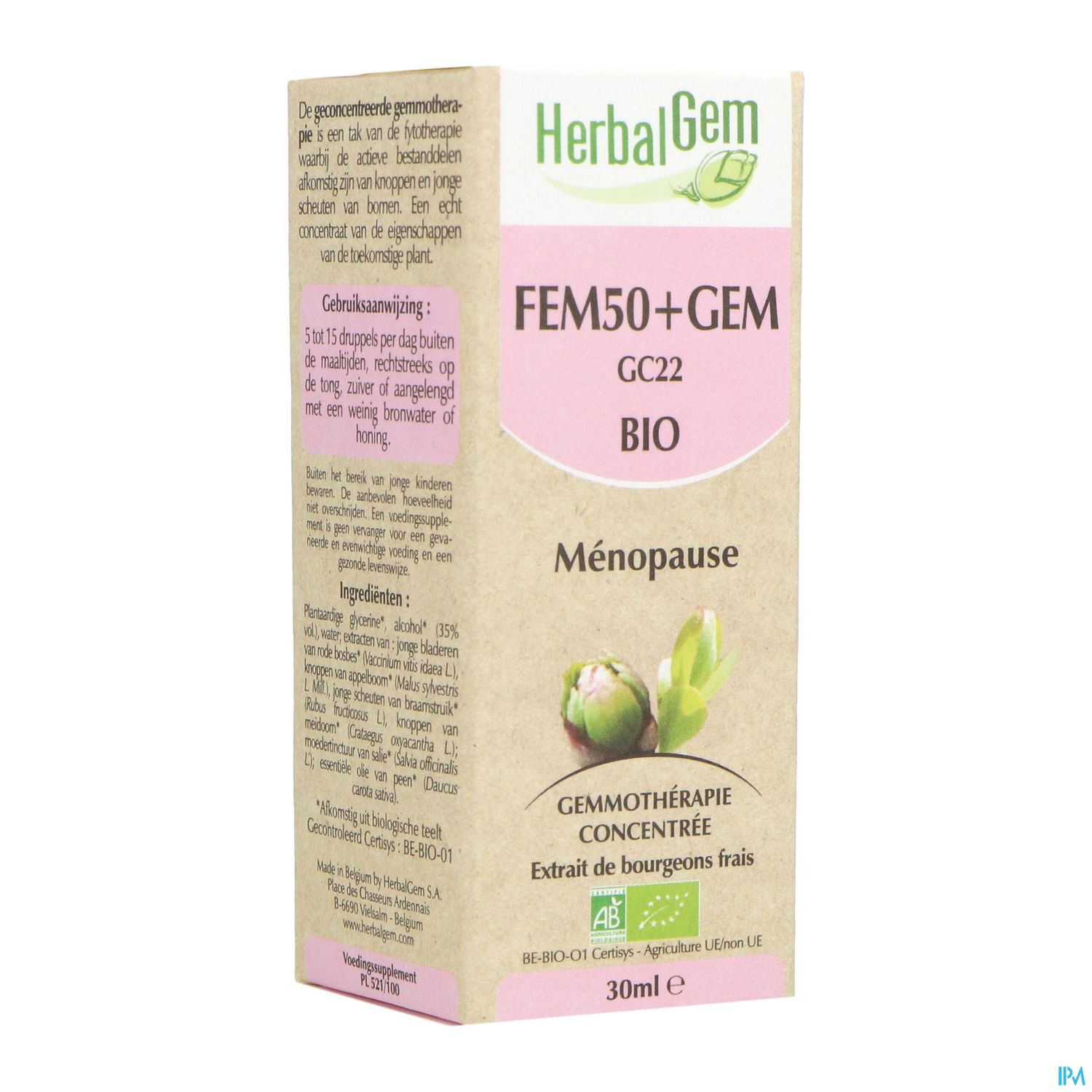 Herbalgem Fem50+gem Gc22 Menopause Bio 30ml