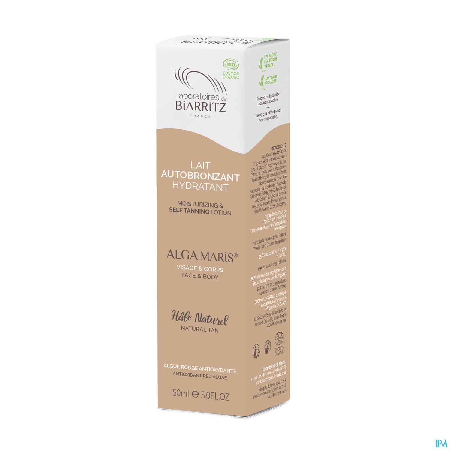 LDBIARRITZ LAIT AUTOBRONZANT 150ML