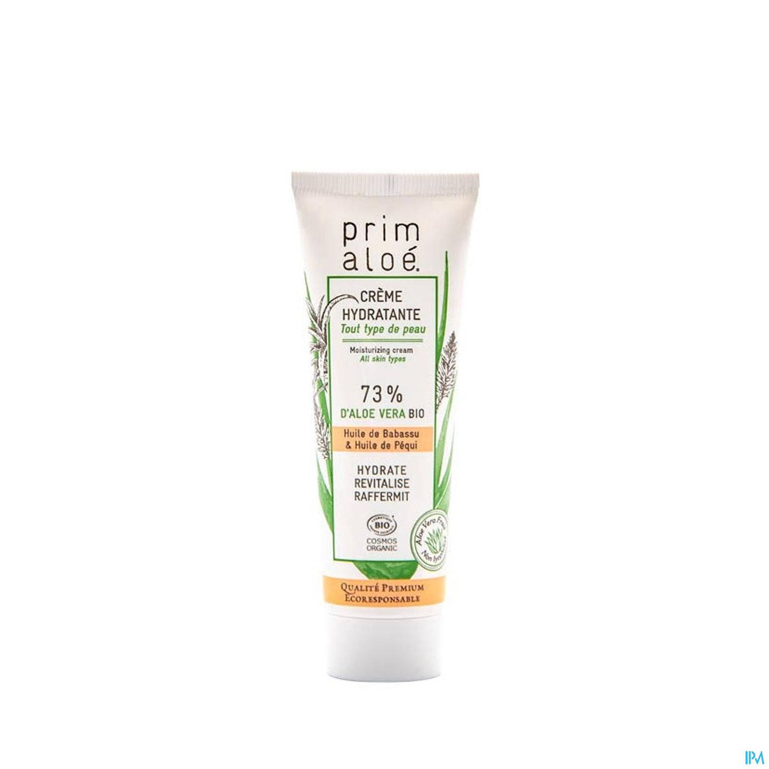 Prim Aloe Creme Visage Hydratante 73% Aloe Vera 50ml
