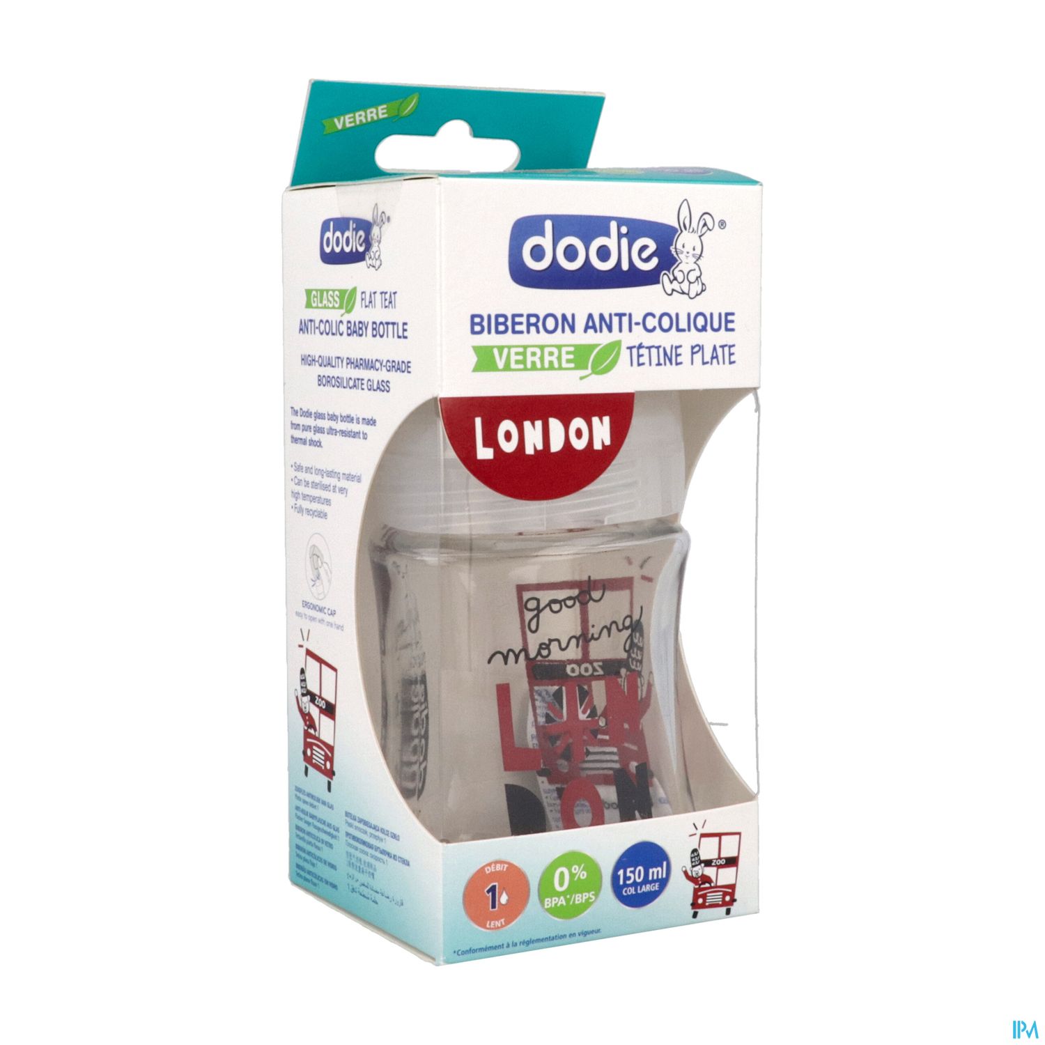 DOD BIB SENS+VER150ML LONDON -6M