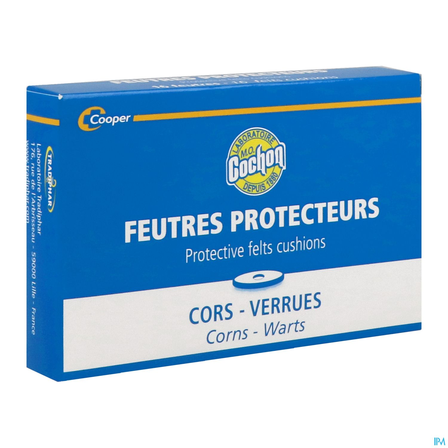 Mo Cochon Feutre Protecteur Cors Verrues 16