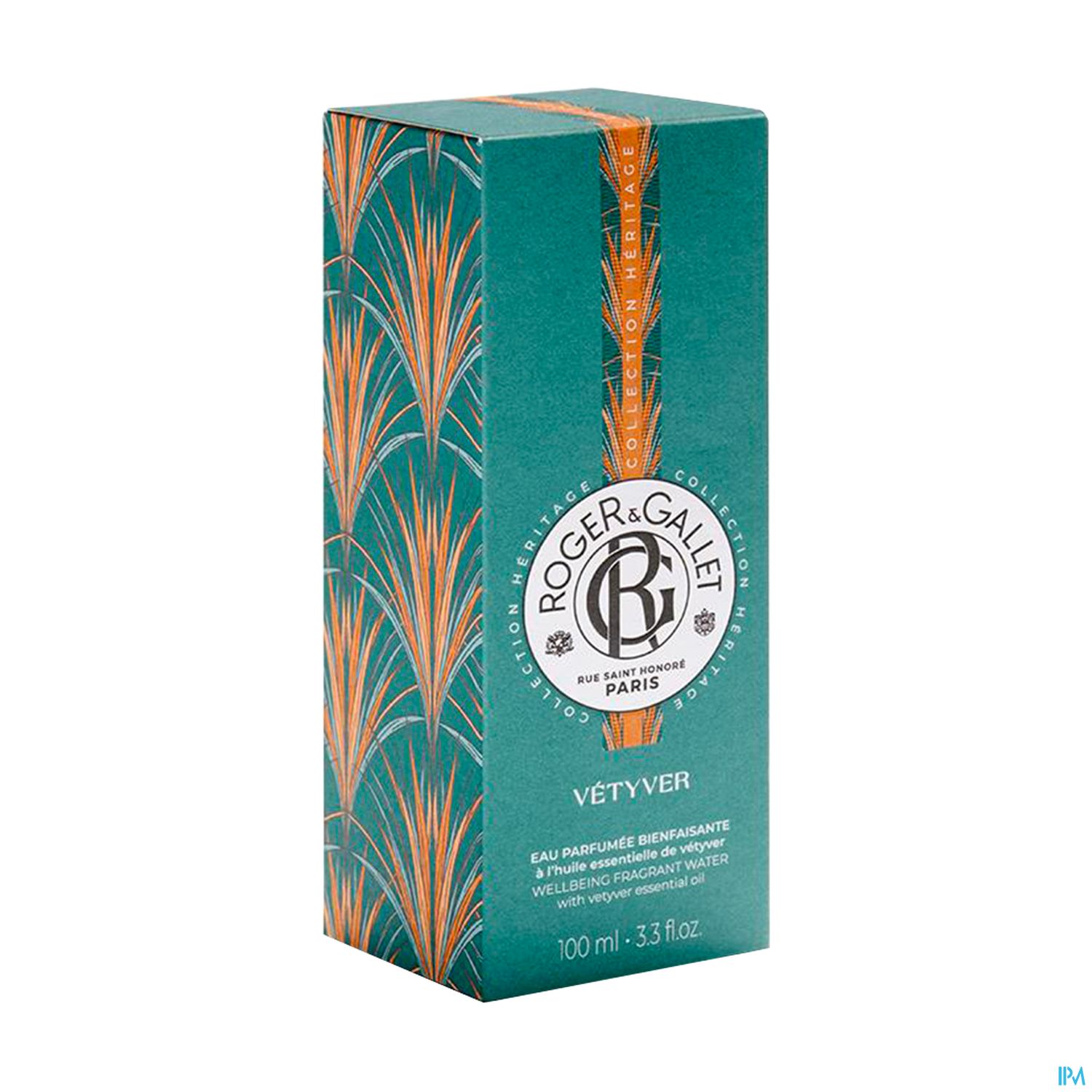 Roger Gallet Vetyver Eau Parfumee Bienfaisante Flacon 100ml