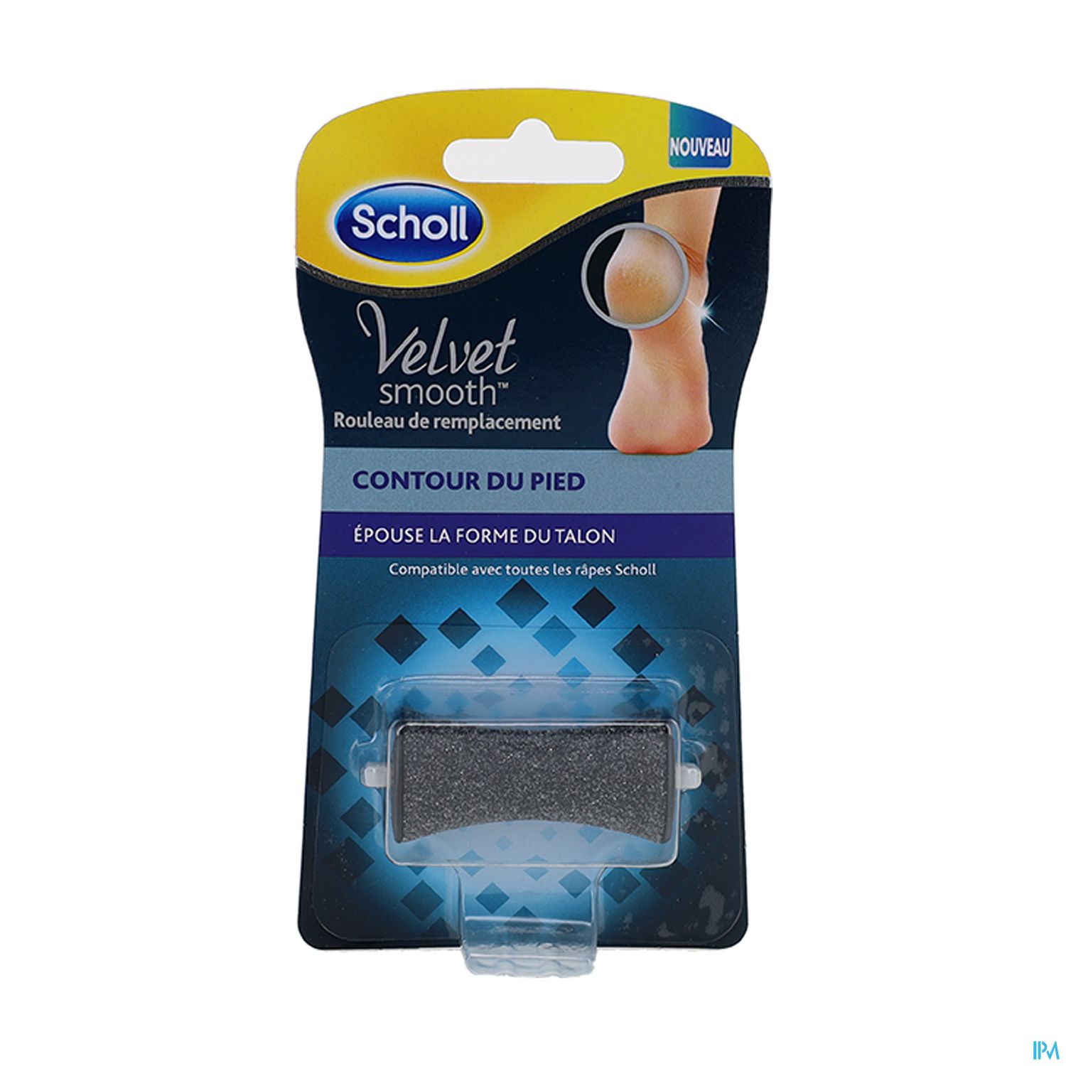 SCHOLL RECH VELV SMOOTH CONTOUR