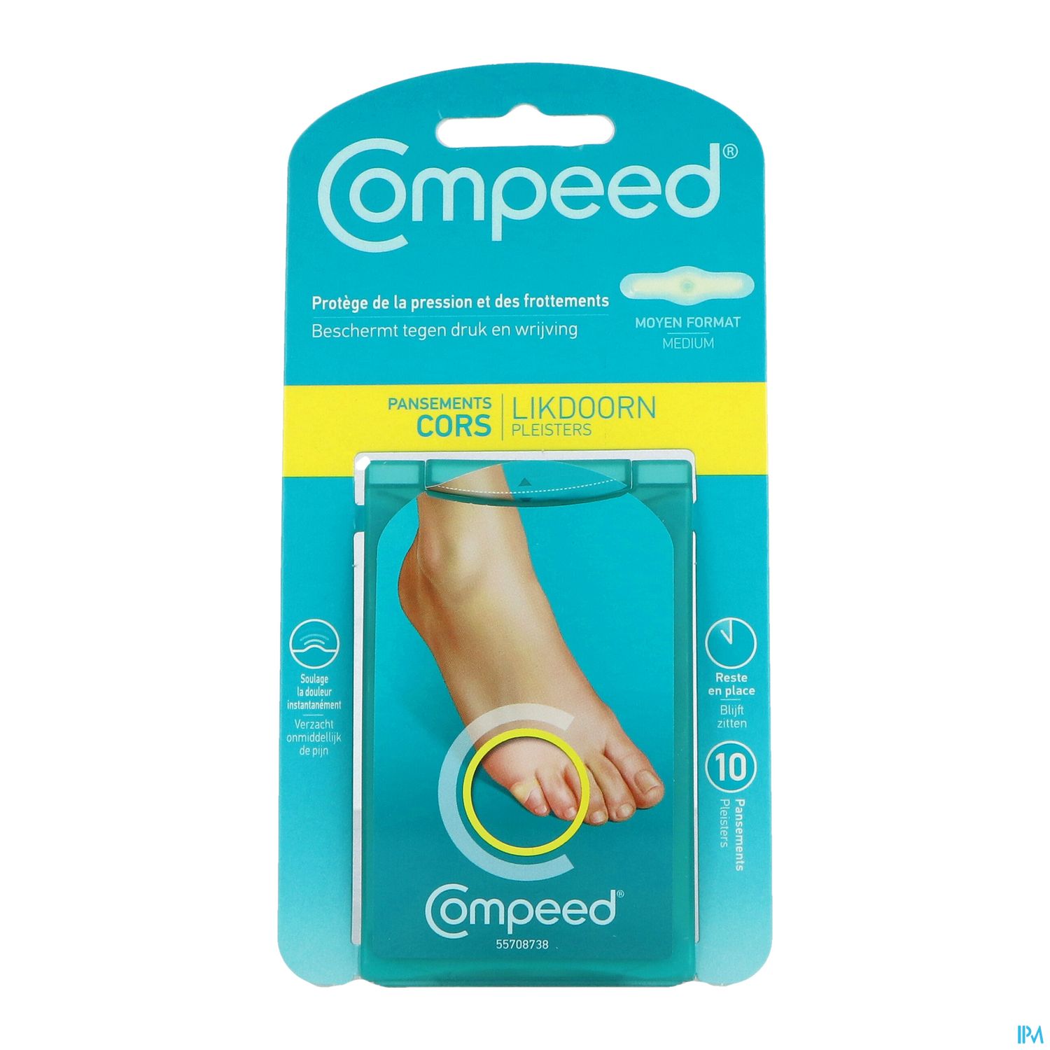 Compeed Hcs Pansement Cors Moyen 10