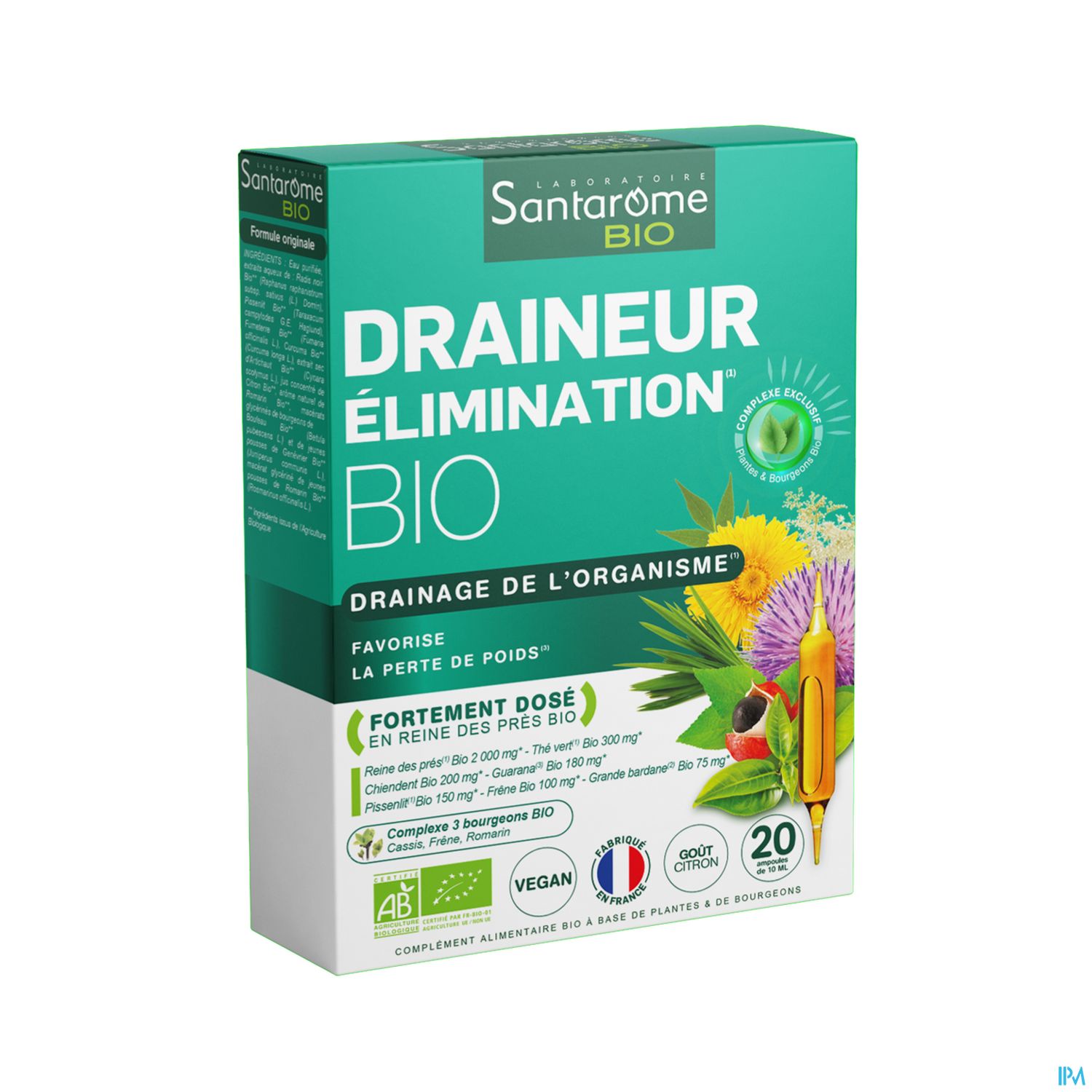 SANTAROME DRAINEUR BIO AMP 20