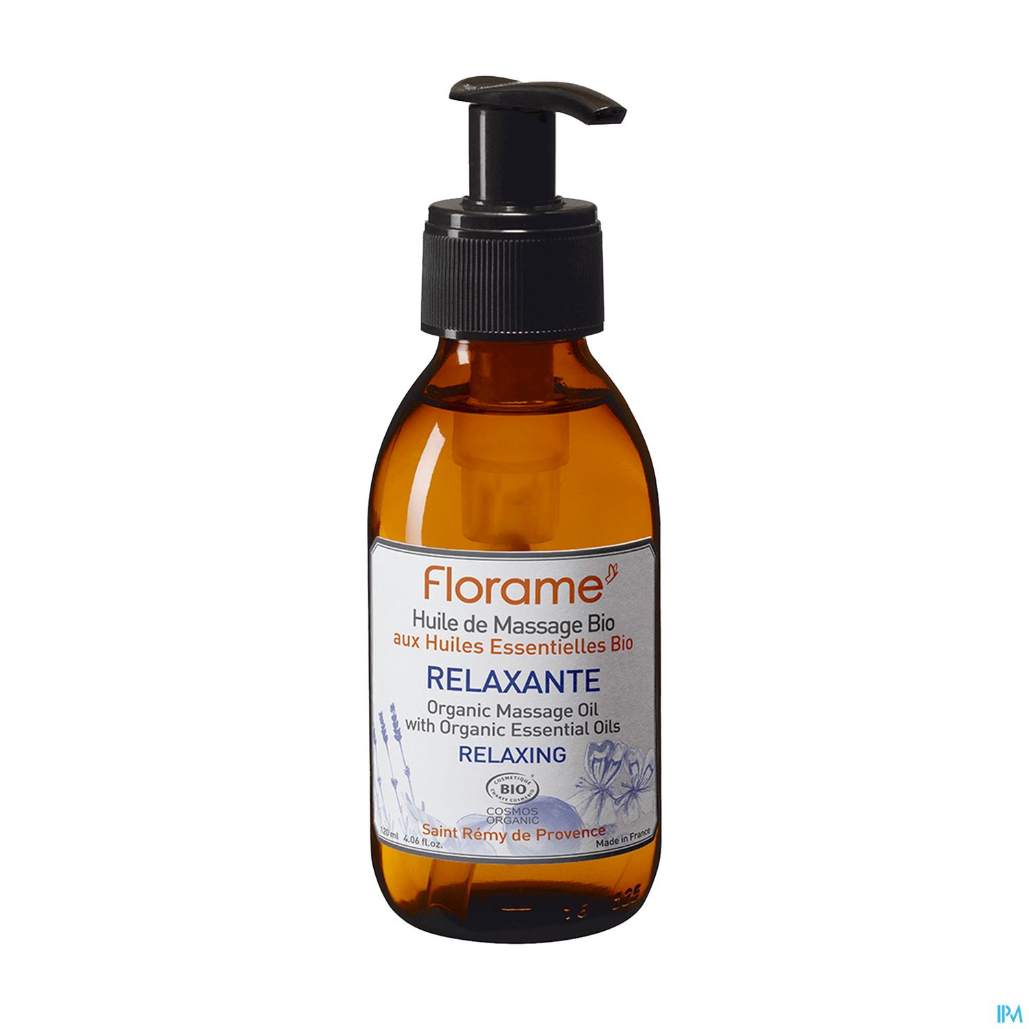Florame Huile De Massage Relaxante Bio 120ml