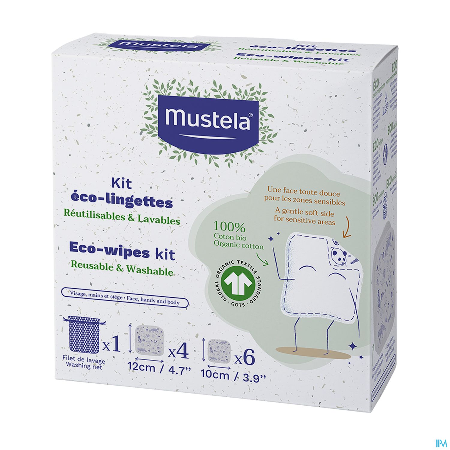 MUSTELA BB KIT ECO-LINGETTE 6P+4G