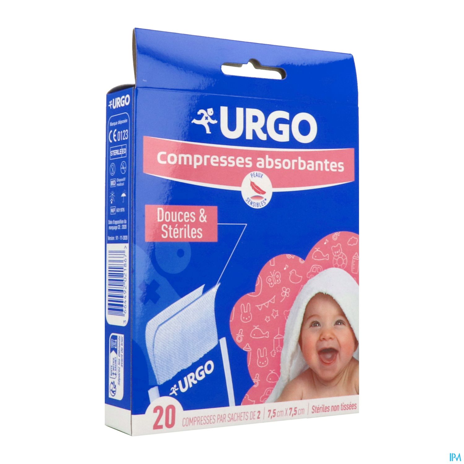 COMP ST URGO NT 7,5X7,5 20