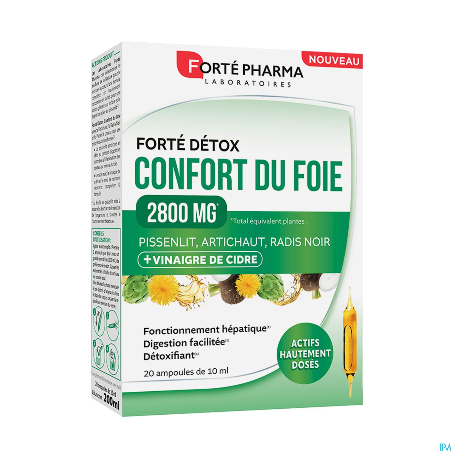 FORTE DETOX CONFORT DU FOIE AMP 20