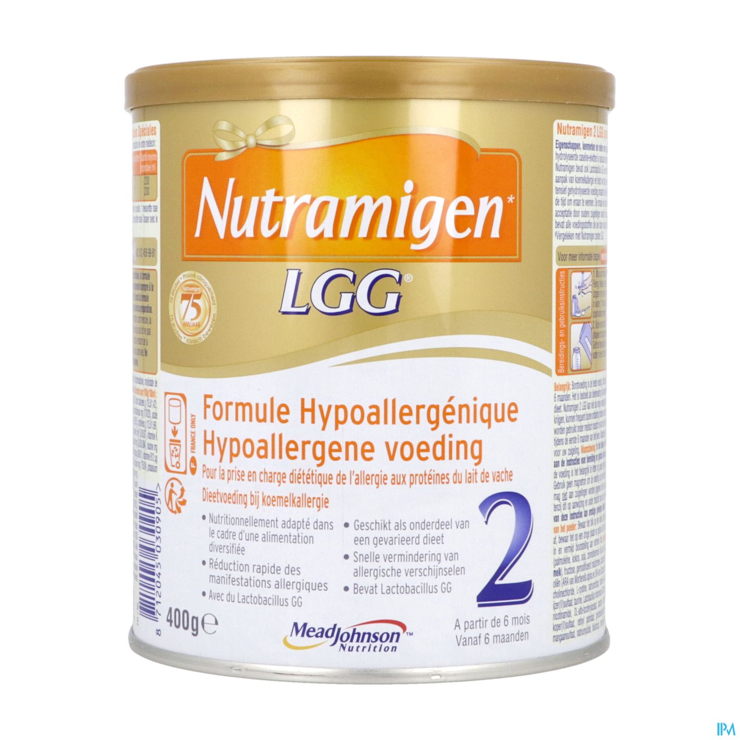Nutramigen 2 Lgg Aliment Regime Poudre 400g — Pharmacie Européenne 24/24 by Nexum