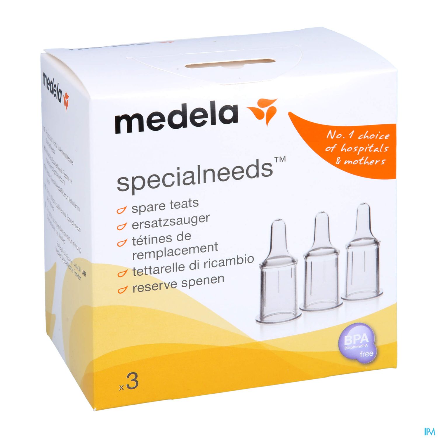 TETINE MEDELA SPECIAL NEEDS X3