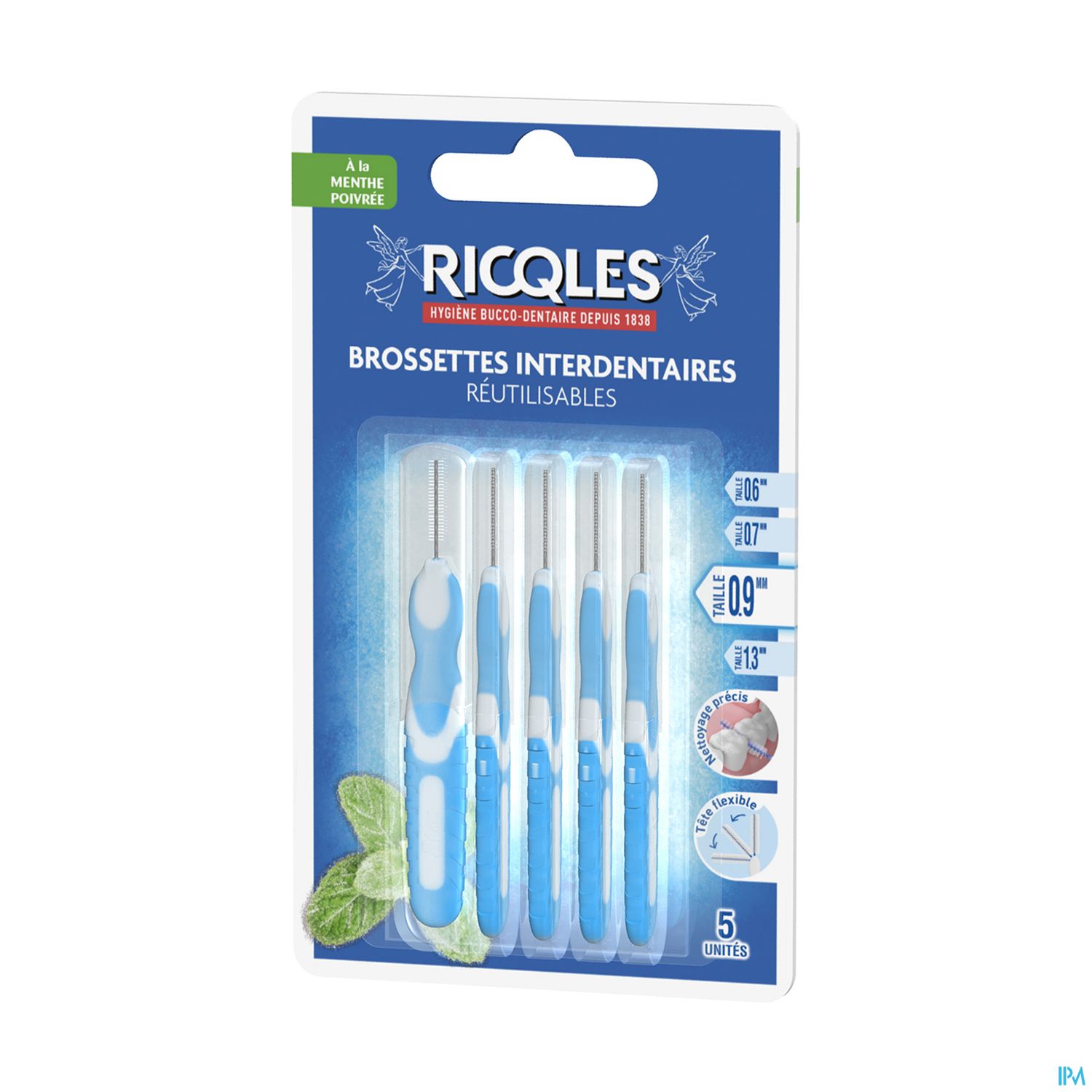 RICQLES BROSS INTERD REUT 0,9MM X5