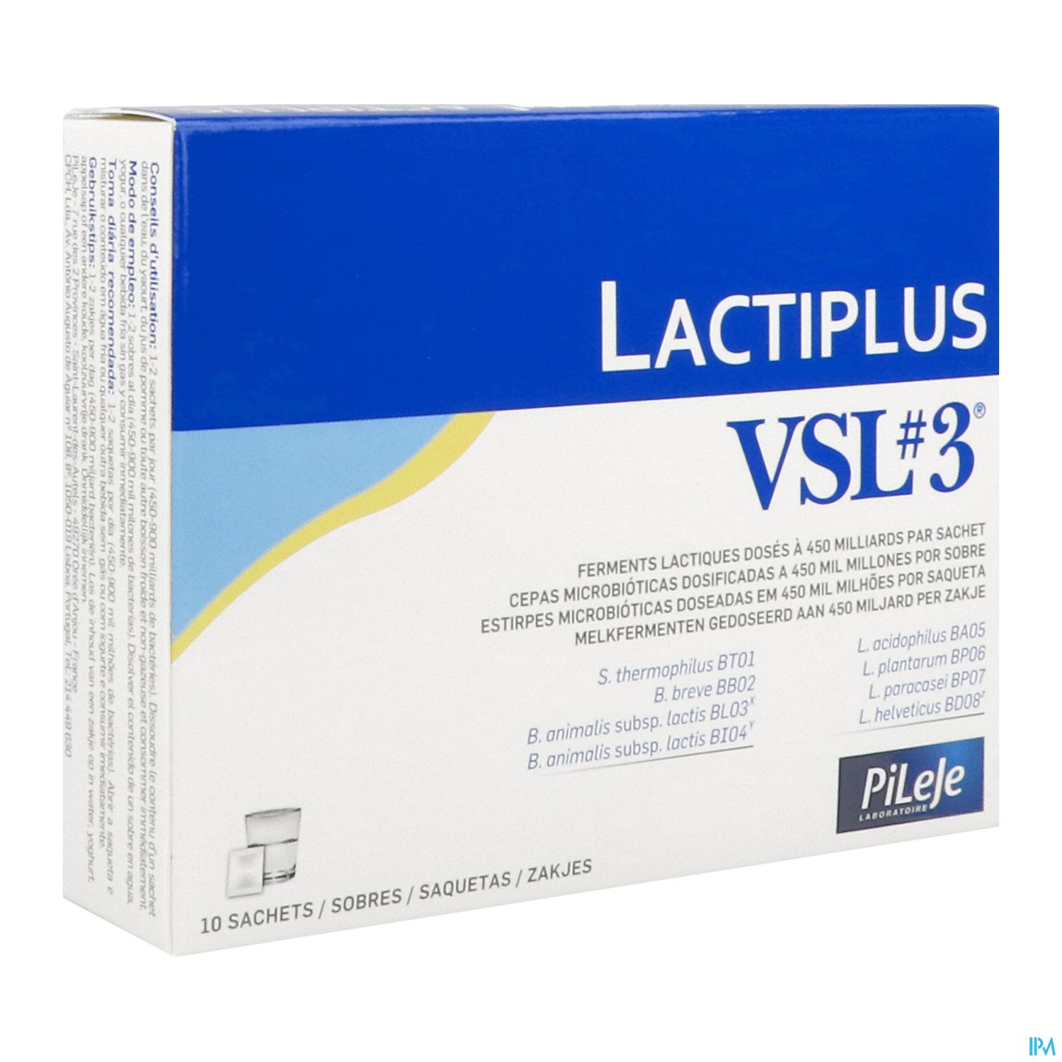 LACTIPLUS VSL3 SACH 10