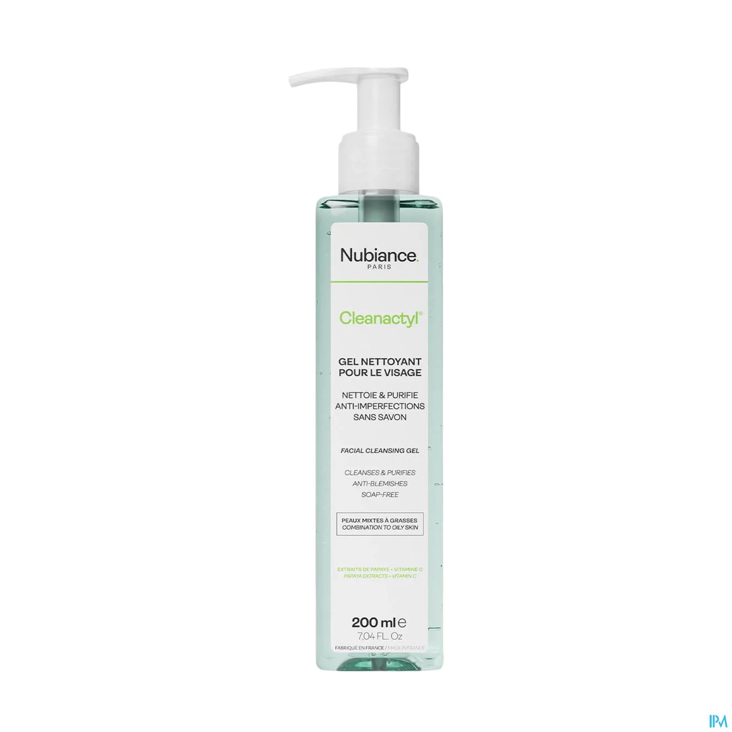 NUBIANCE CLEANACTYL GEL NETT 200ML