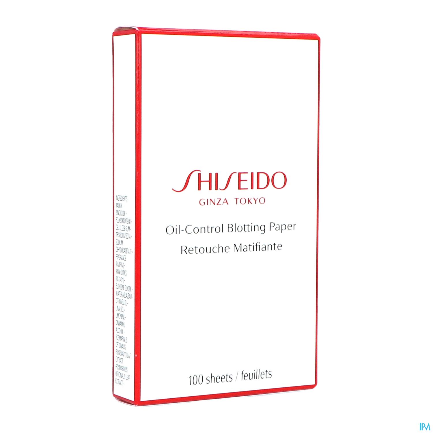 Shiseido Pureness Retouche Matifiante Feuillet 100