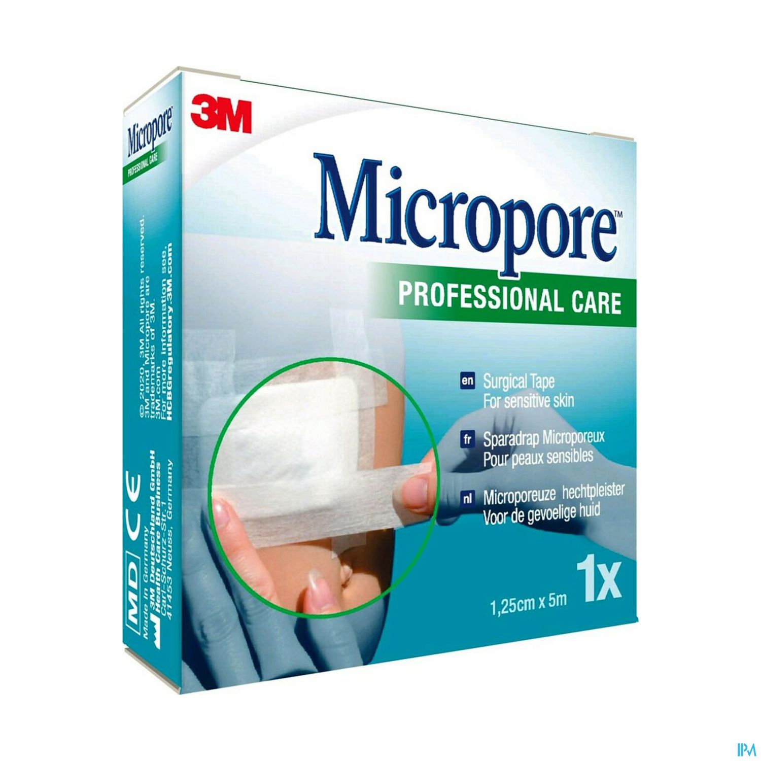 MICROPORE 12MM5X5M 1530/1