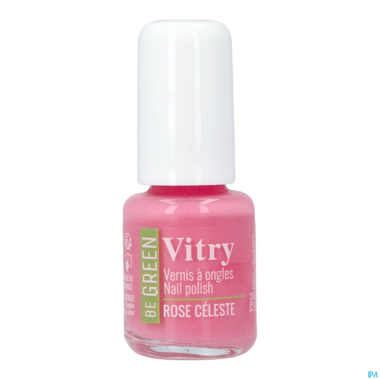 Vitry Be Green Vernis Ongles Rose Celeste 6ml