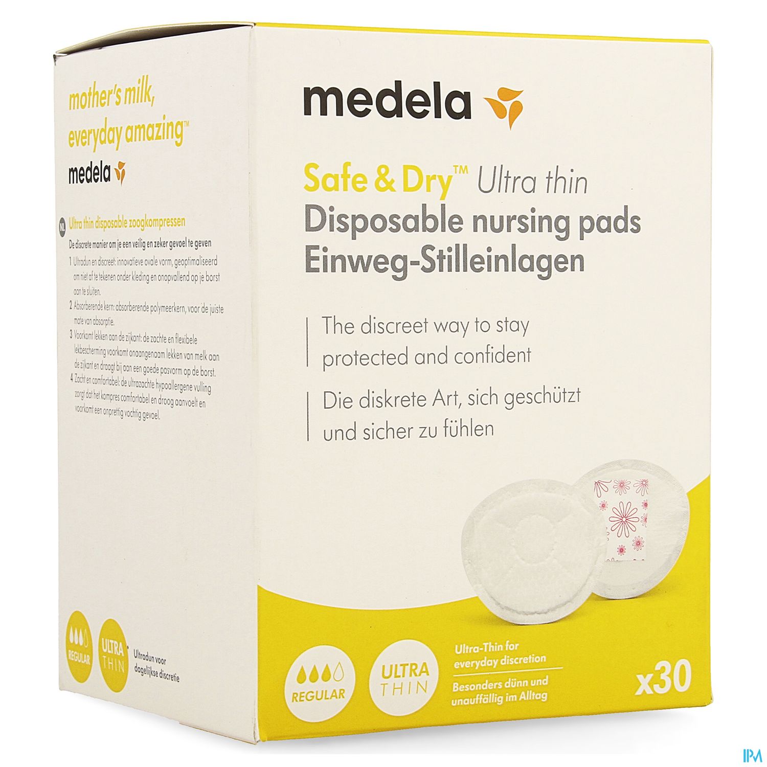 MEDELA SAFE&DRY COUSSIN ALLAIT 30