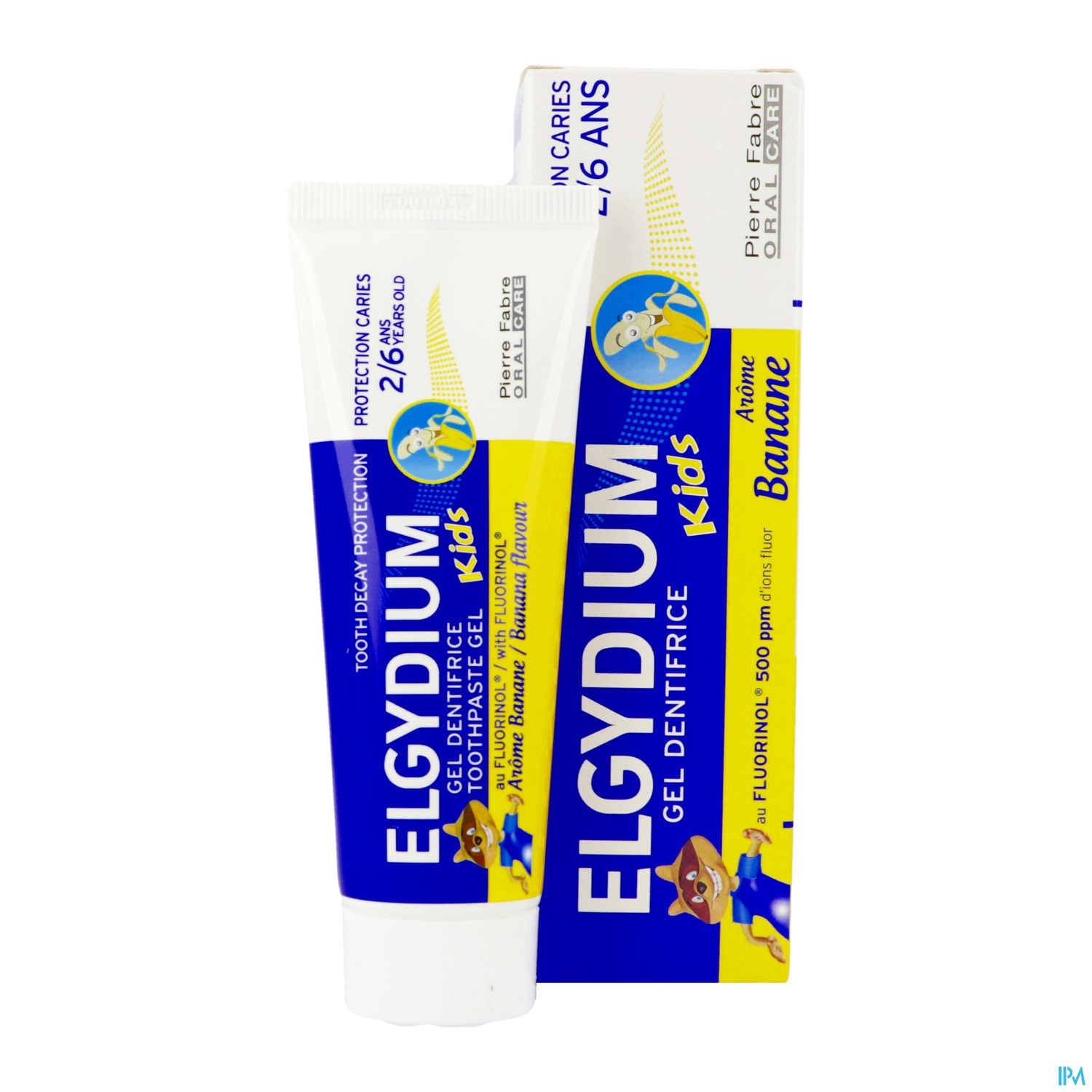 Elgydium Kids Protection Caries Gel 2/6ans Banane 50ml