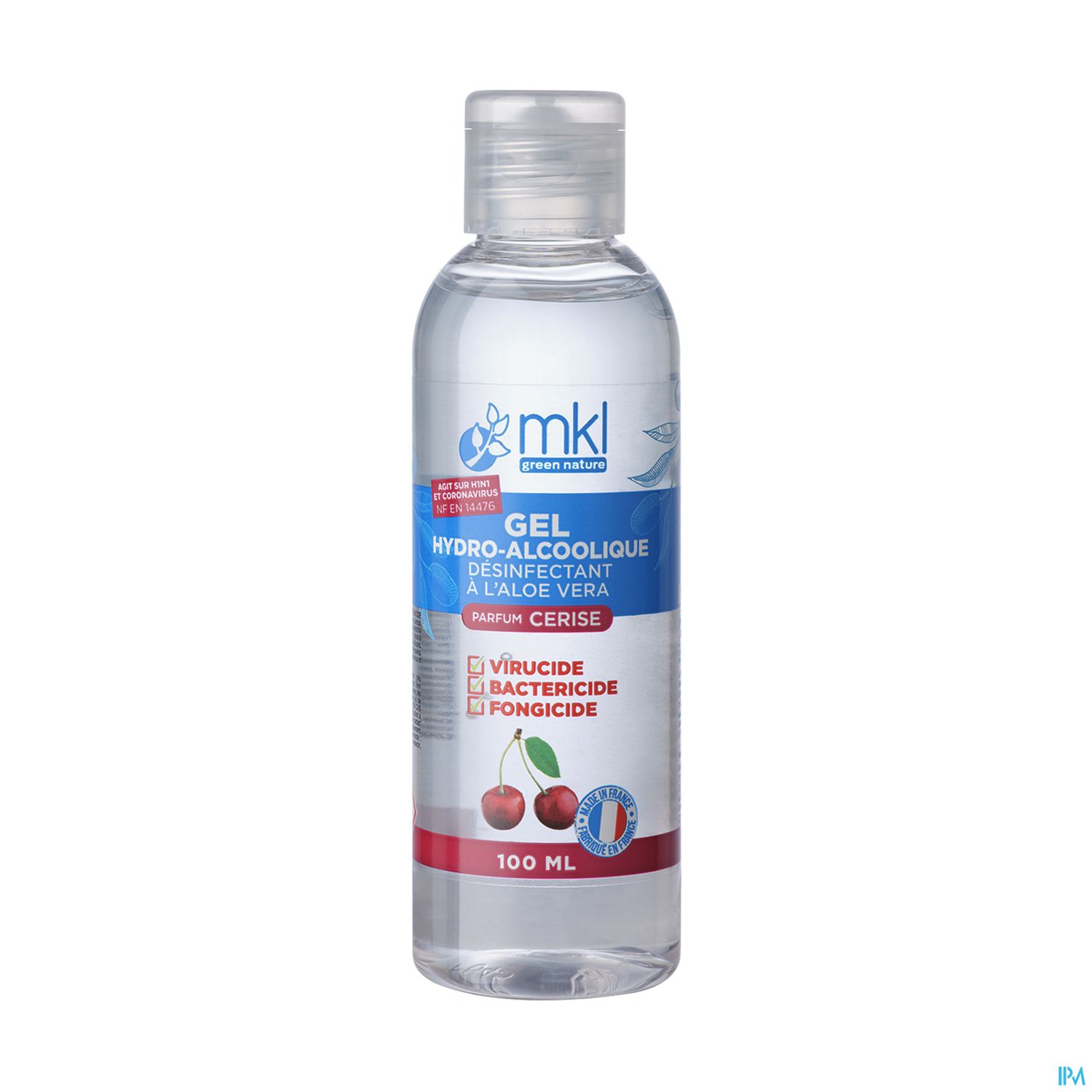 MKL GEL HYDROALCOOLIQ CERISE 100ML