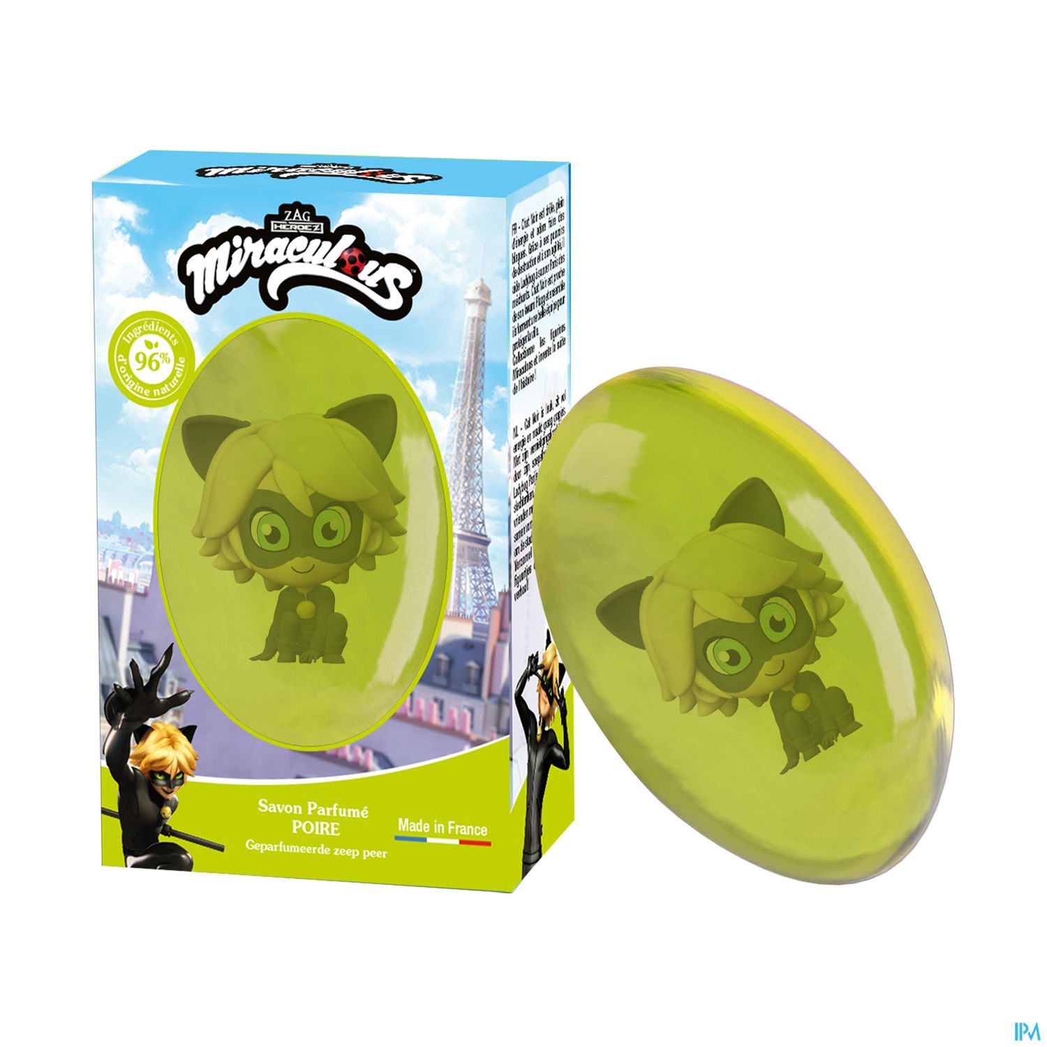 COMP BAIN SAV MIRACULOUS POIRE 75G