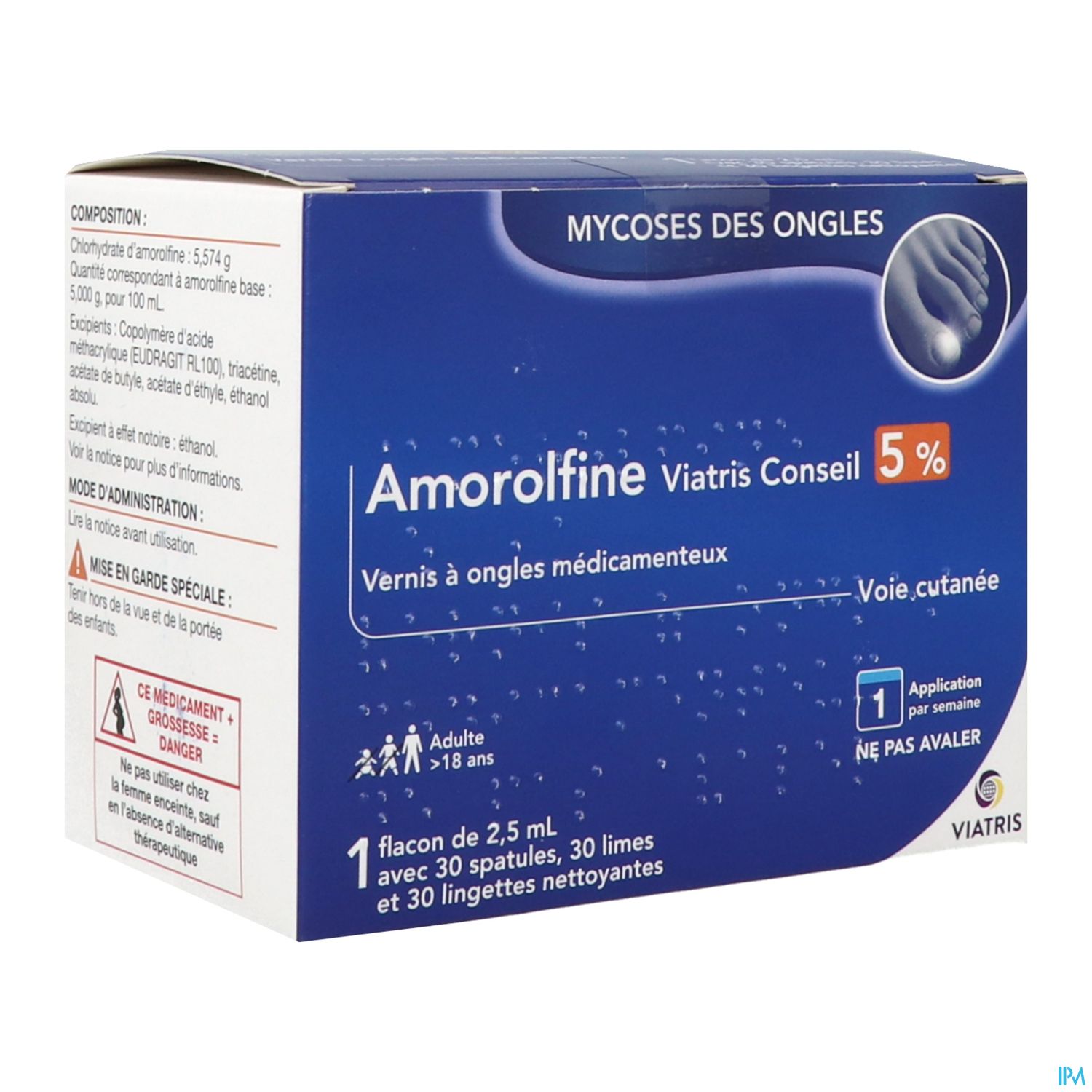 AMOROLFINE 5% VTS CONS VER FL2,5ML