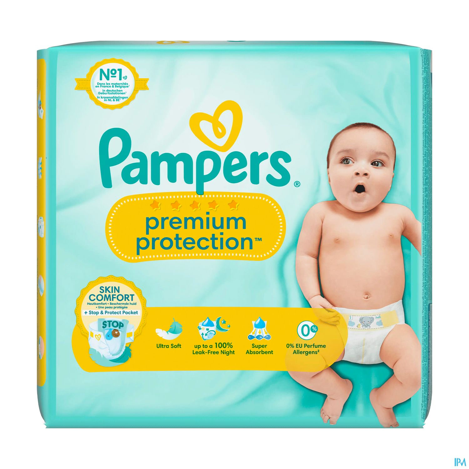 COUCH PAMPERS PREM PROT MAXI T4 86