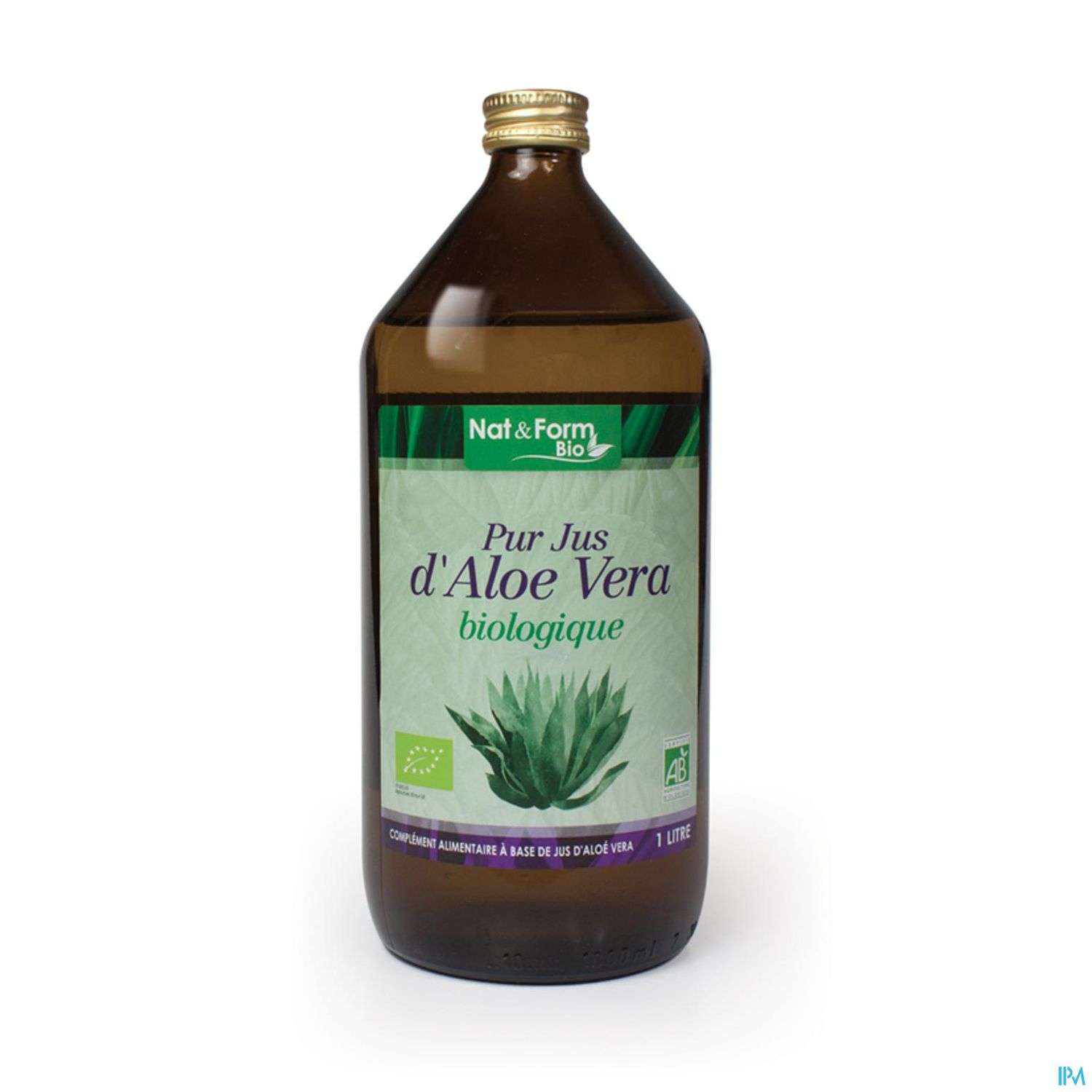 NAT&FORM ALOE VERA BIO 1L