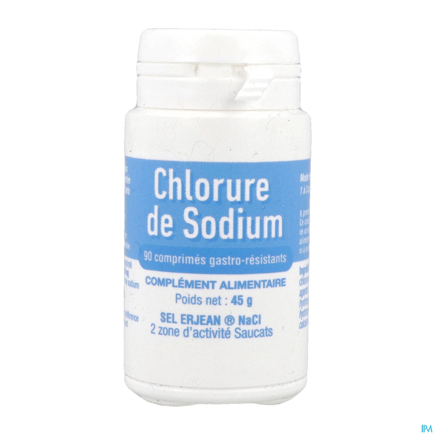 SODIUM CHLORURE 0,50G CPR90