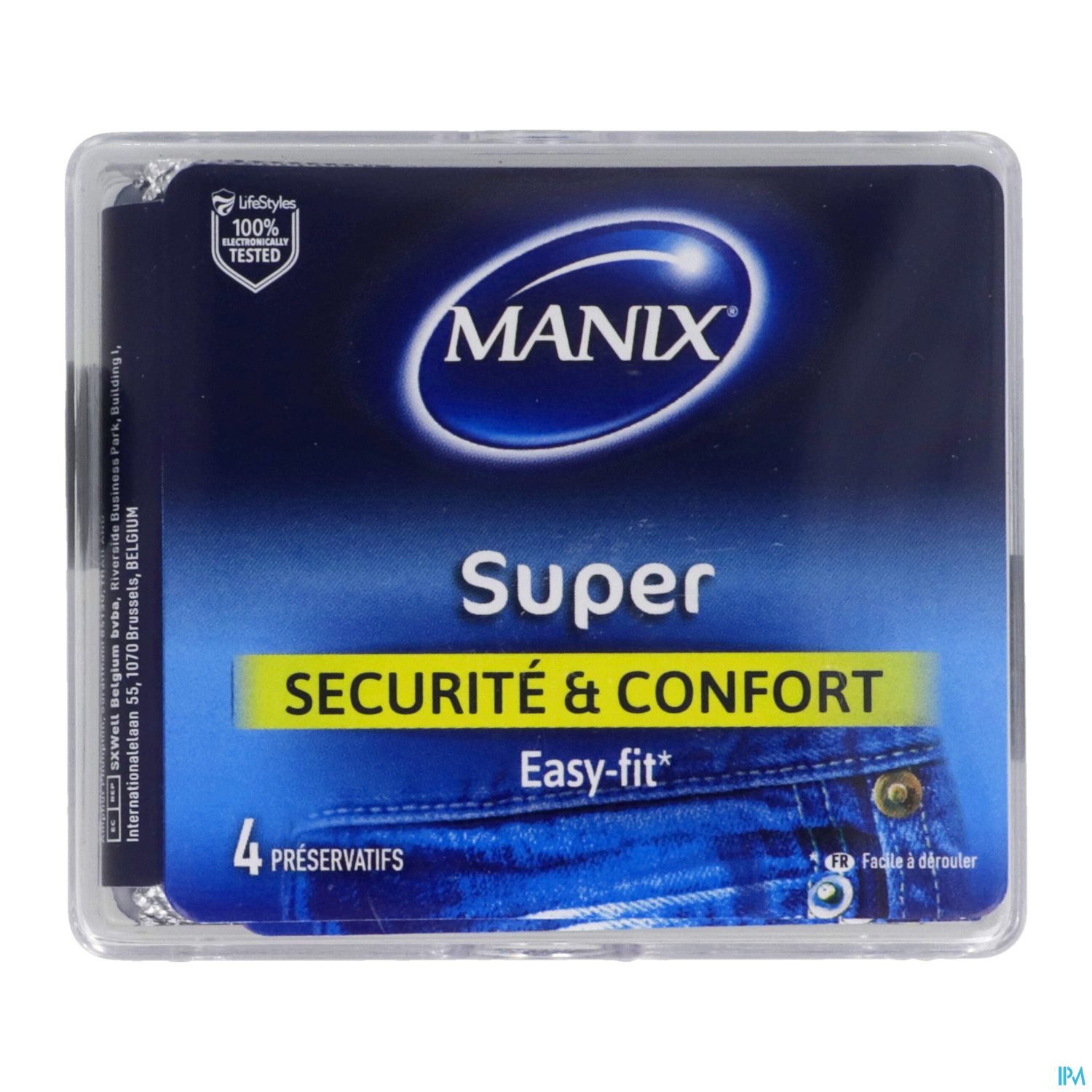 PRESERV MANIX SUPER LUBRIF PLAST 4