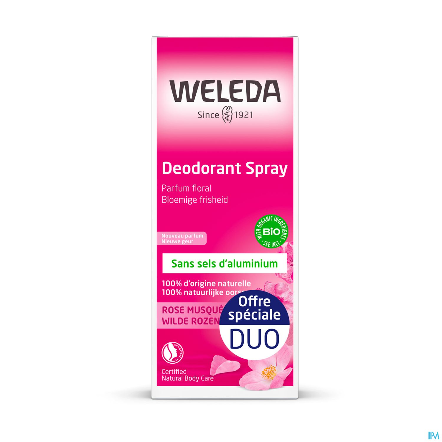 WELEDA DEOD 24H ROSE BIO SPR100ML2