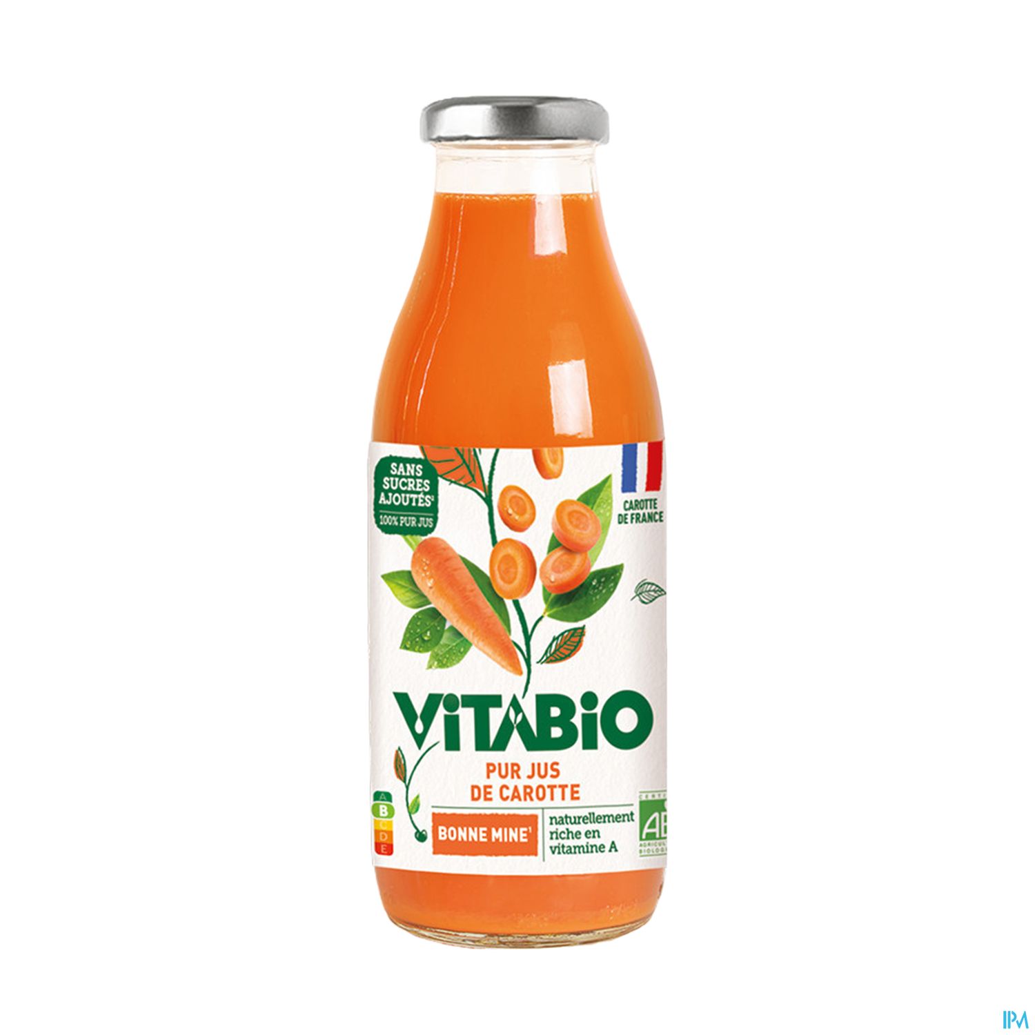 Vitabio 100% Pur Jus Carotte De France 500ml