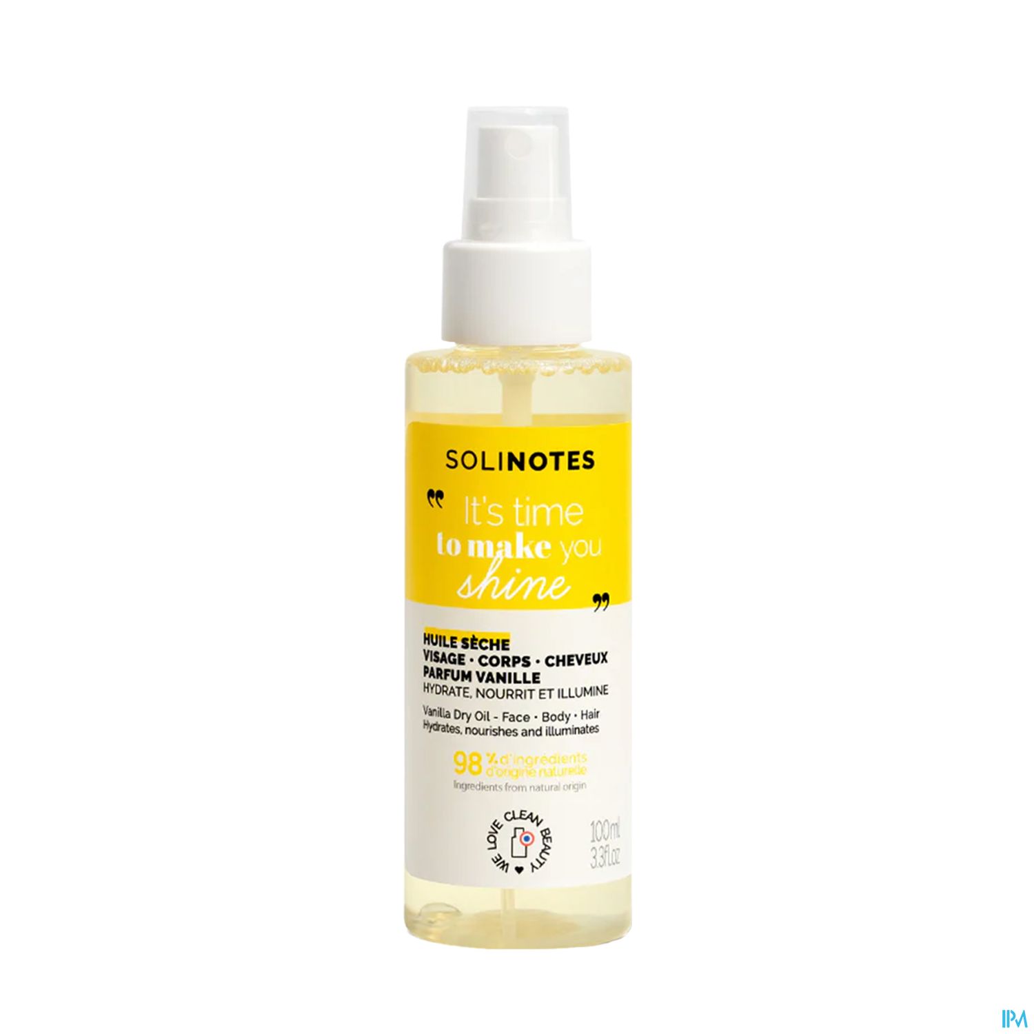 SOLINOTES HLE SECHE VANILLE 100ML
