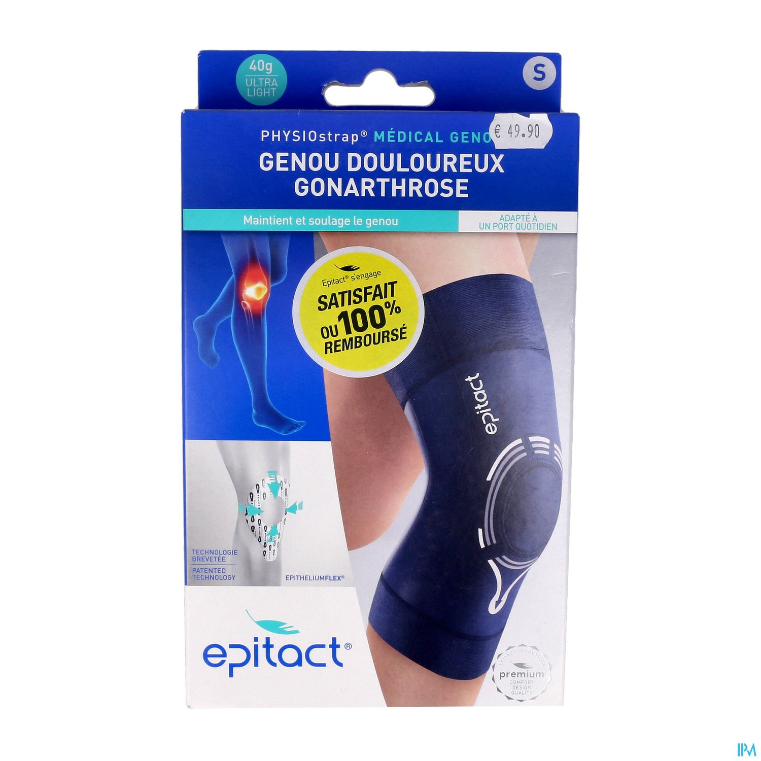 Epitact Physiostrap Genouillere Rotulienne S