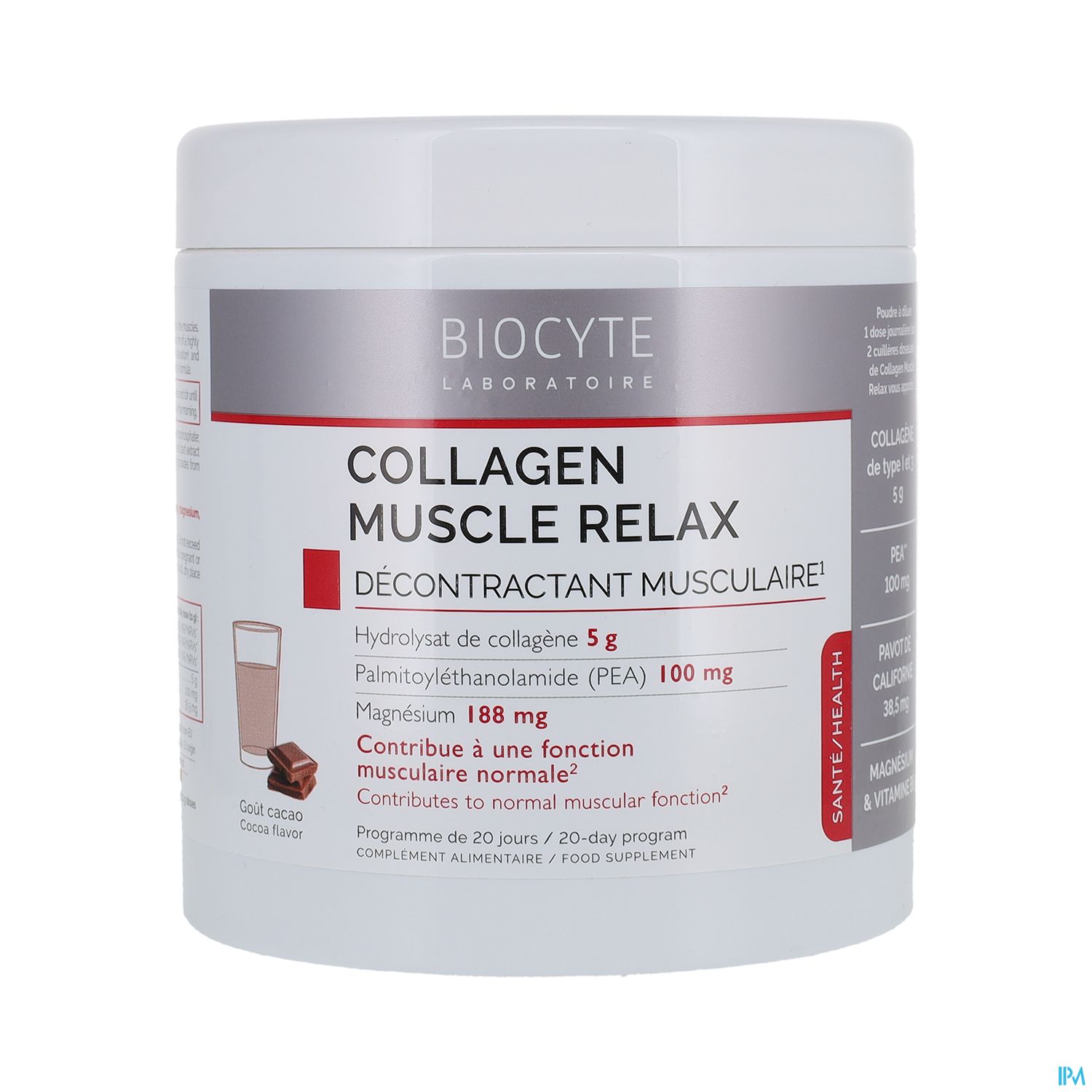 Biocyte Collagen Muscle Relax Poudre 220g