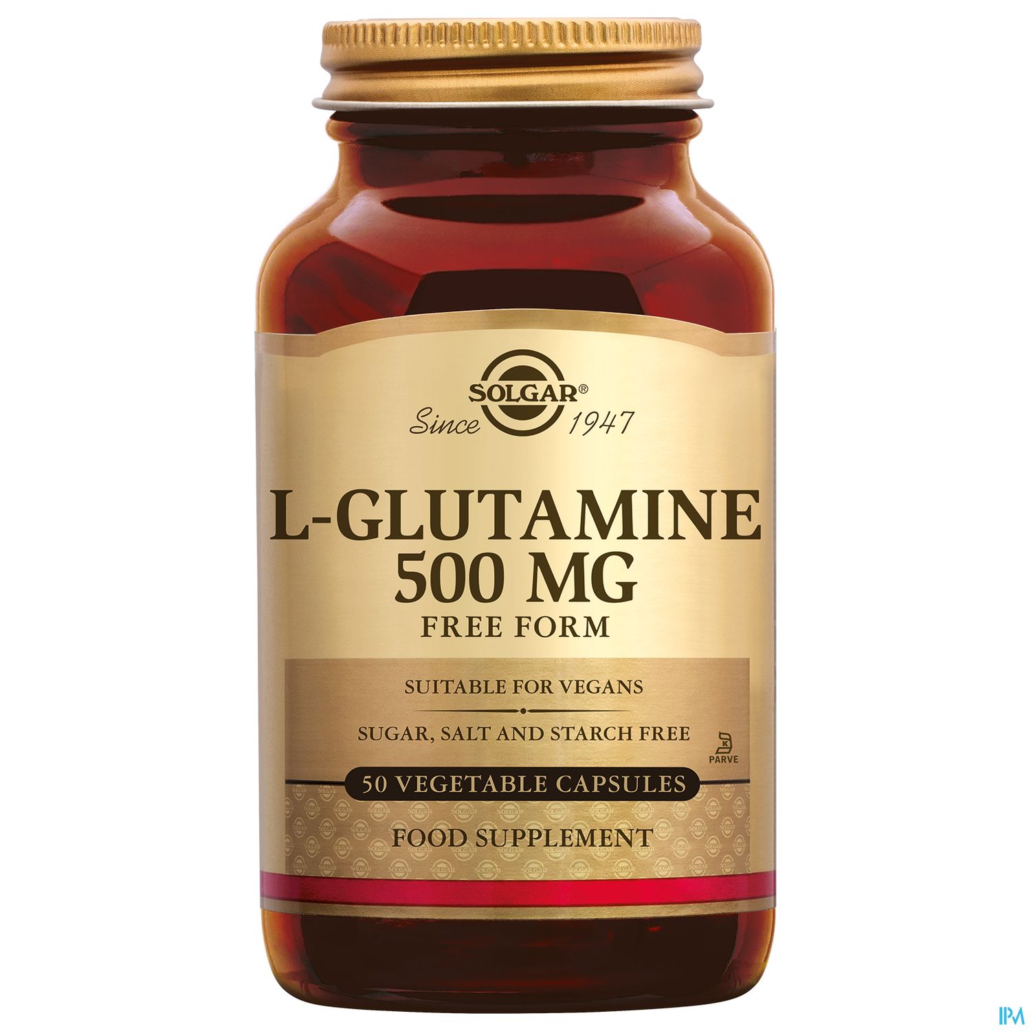 Solgar l Glutamine 500mg Gelule Vegetale 50