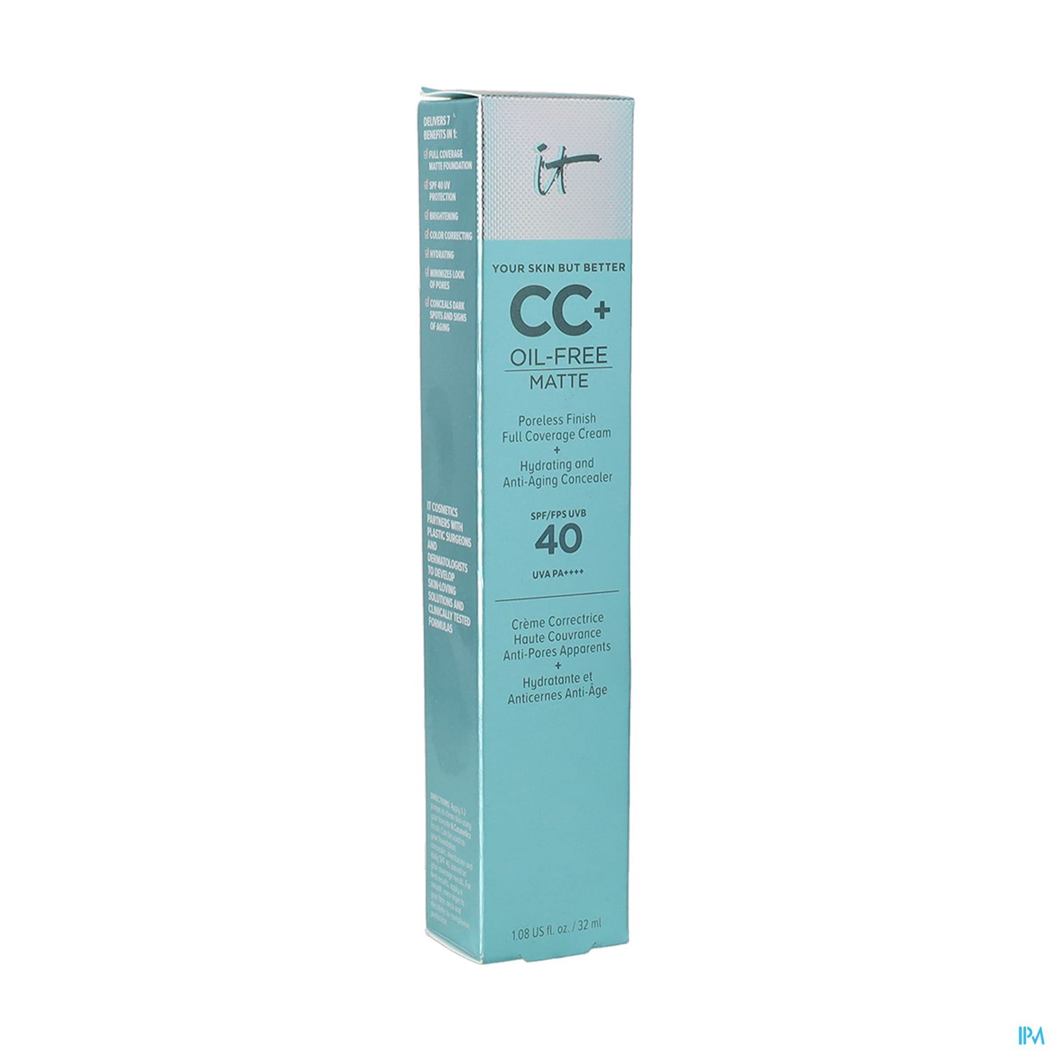 It Cosmetics Cc+ Cream Oilfree Matte Spf40 Light 32ml
