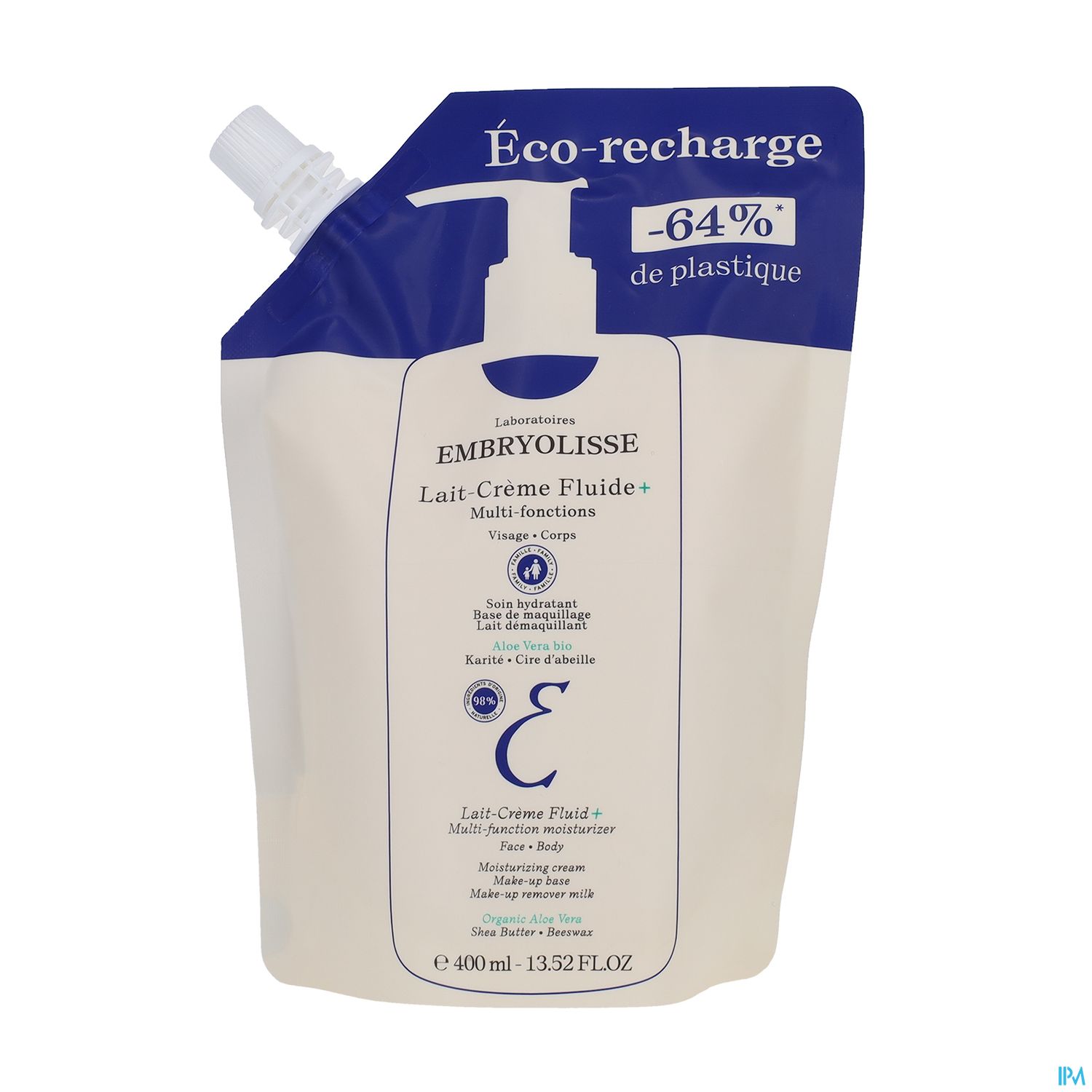 EMBRYOLISSE LAIT/CR FLUIDE+400RECH