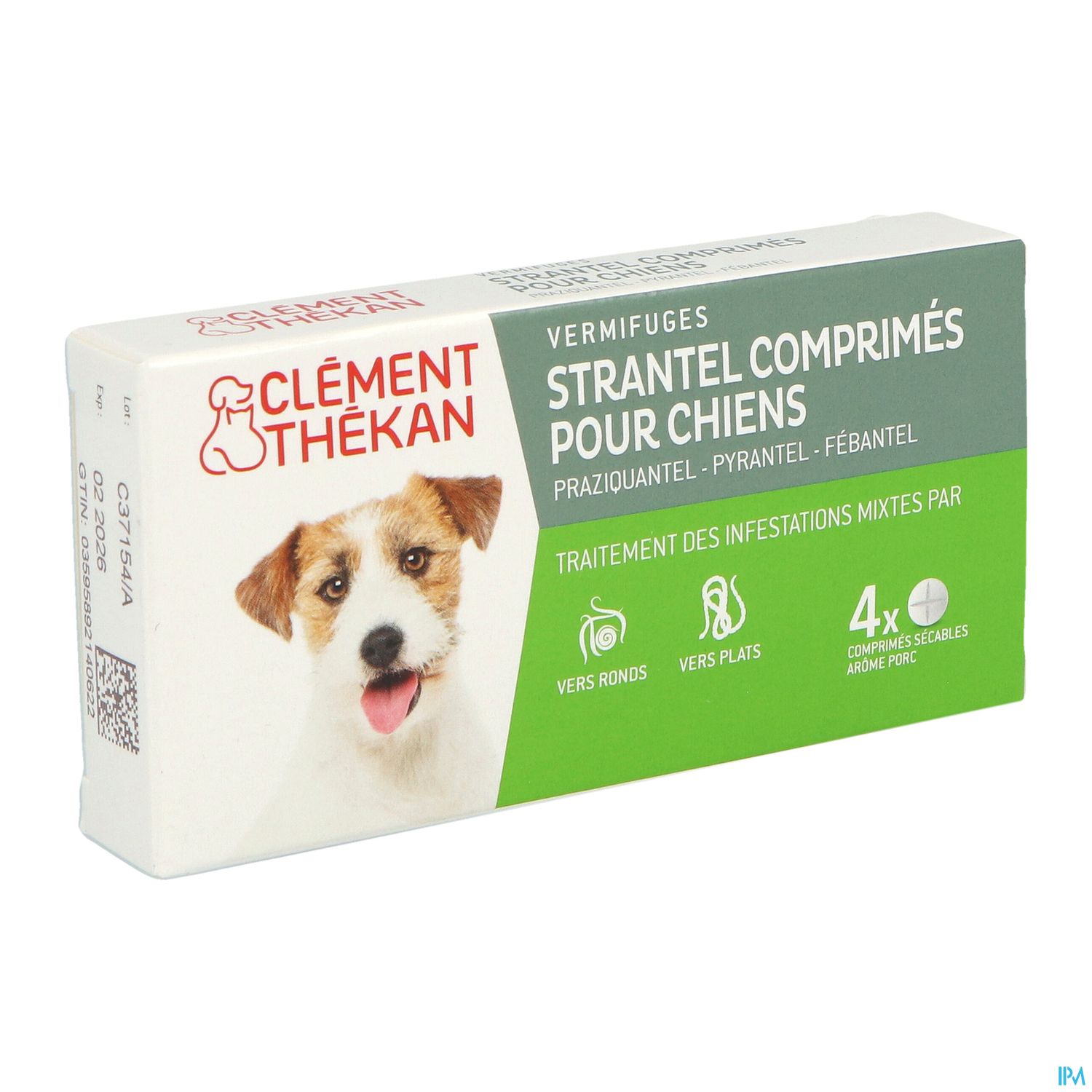 Clement Thekan Strantel Chien Comprime 4
