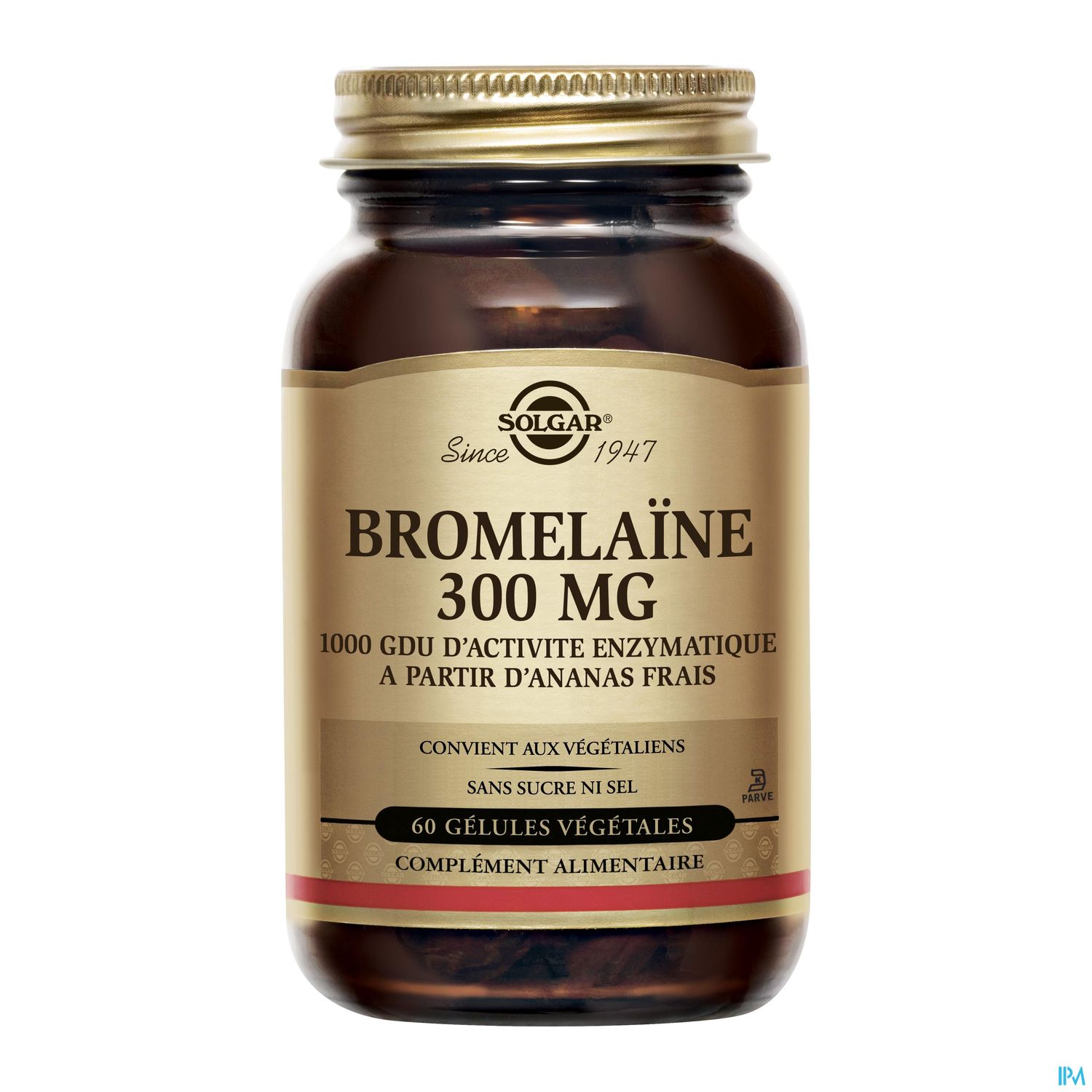 Solgar Bromelaine 300mg Gelule 60